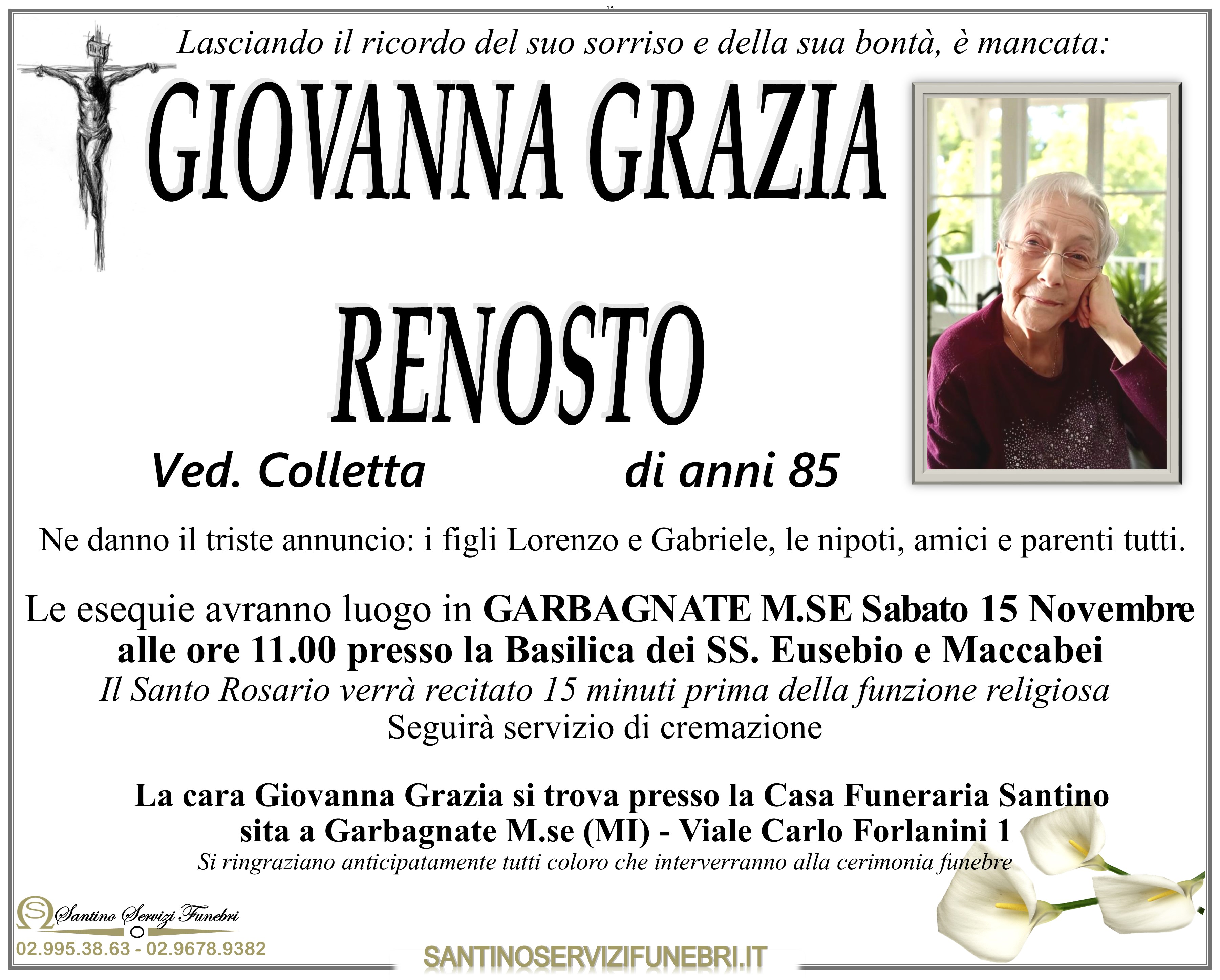 GIOVANNA GRAZIA RENOSTO