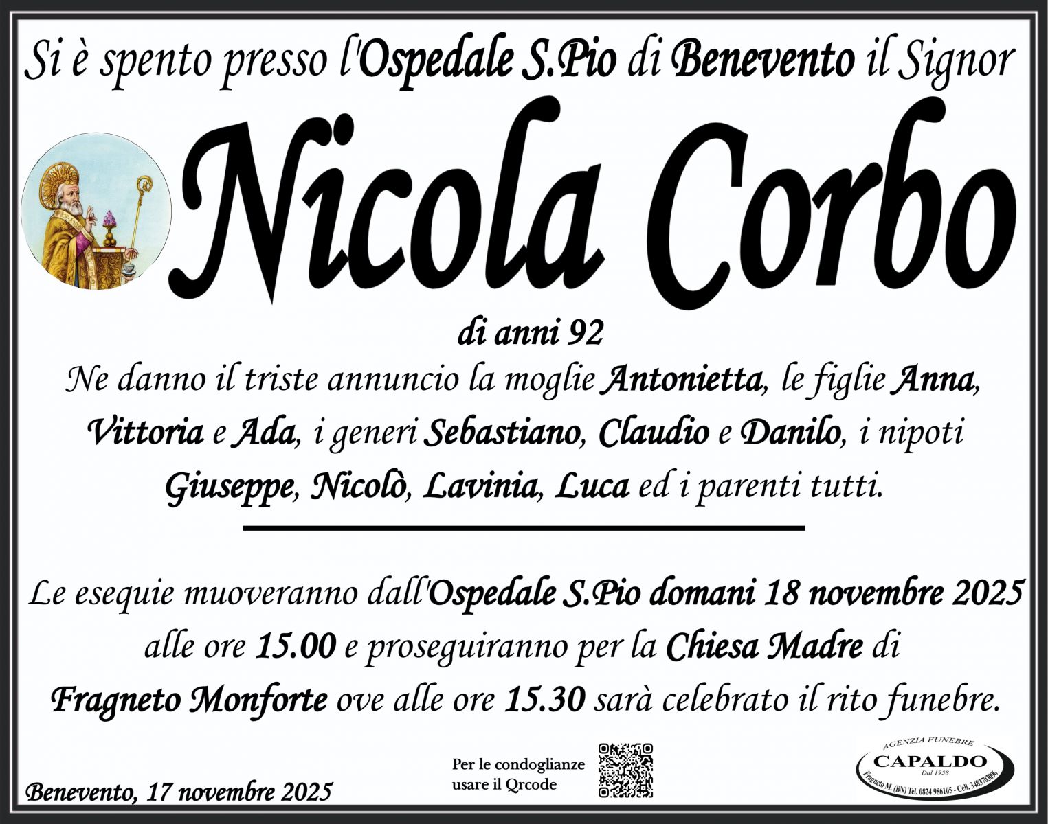 nicola corbo