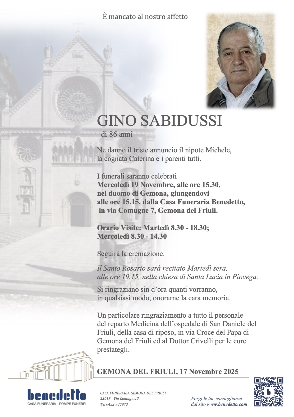 GINO SABIDUSSI