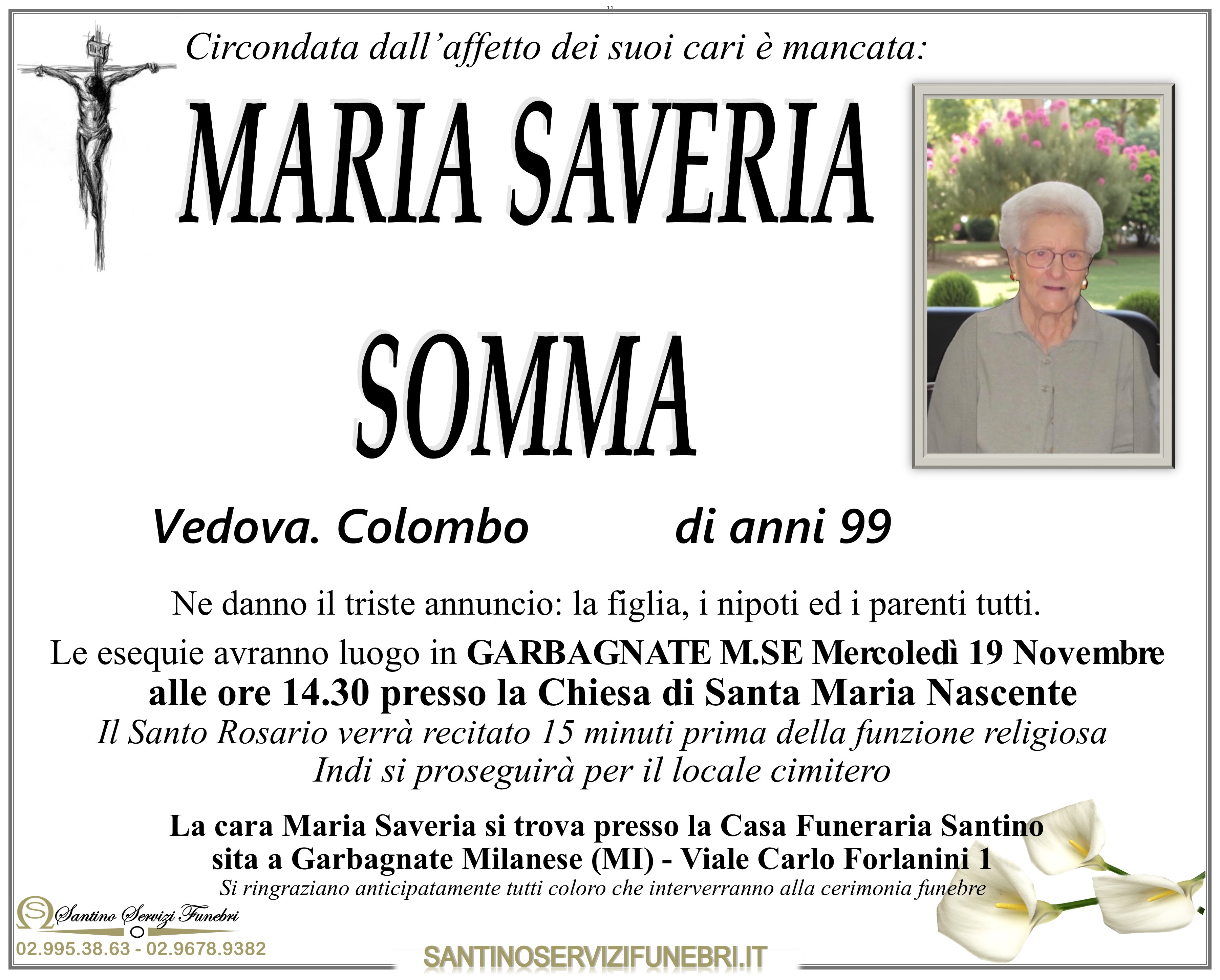 MARIA SAVERIA SOMMA