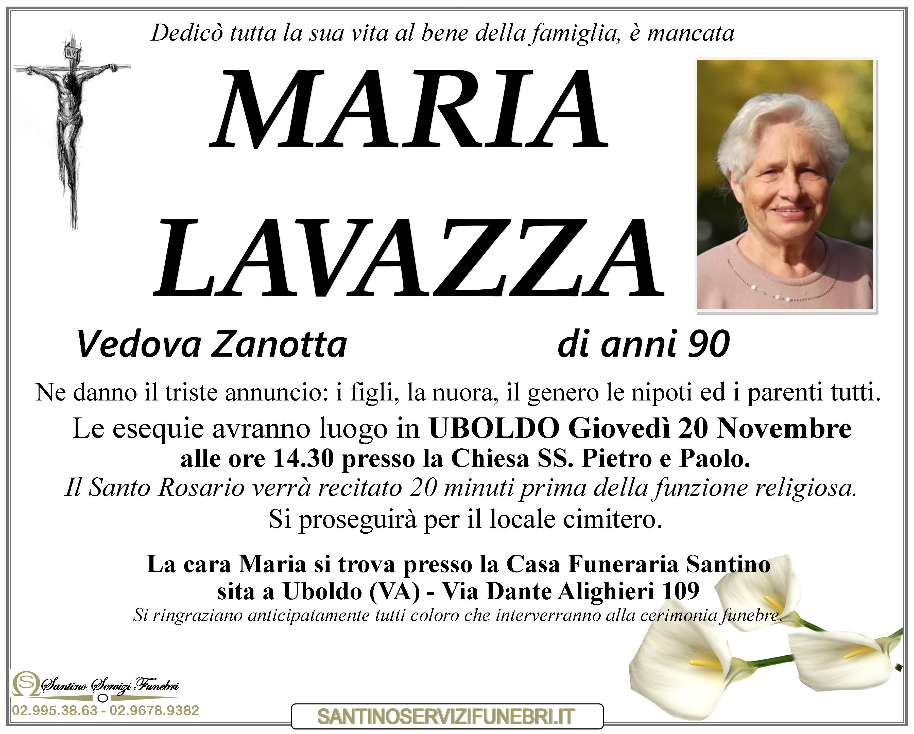 MARIA LAVAZZA