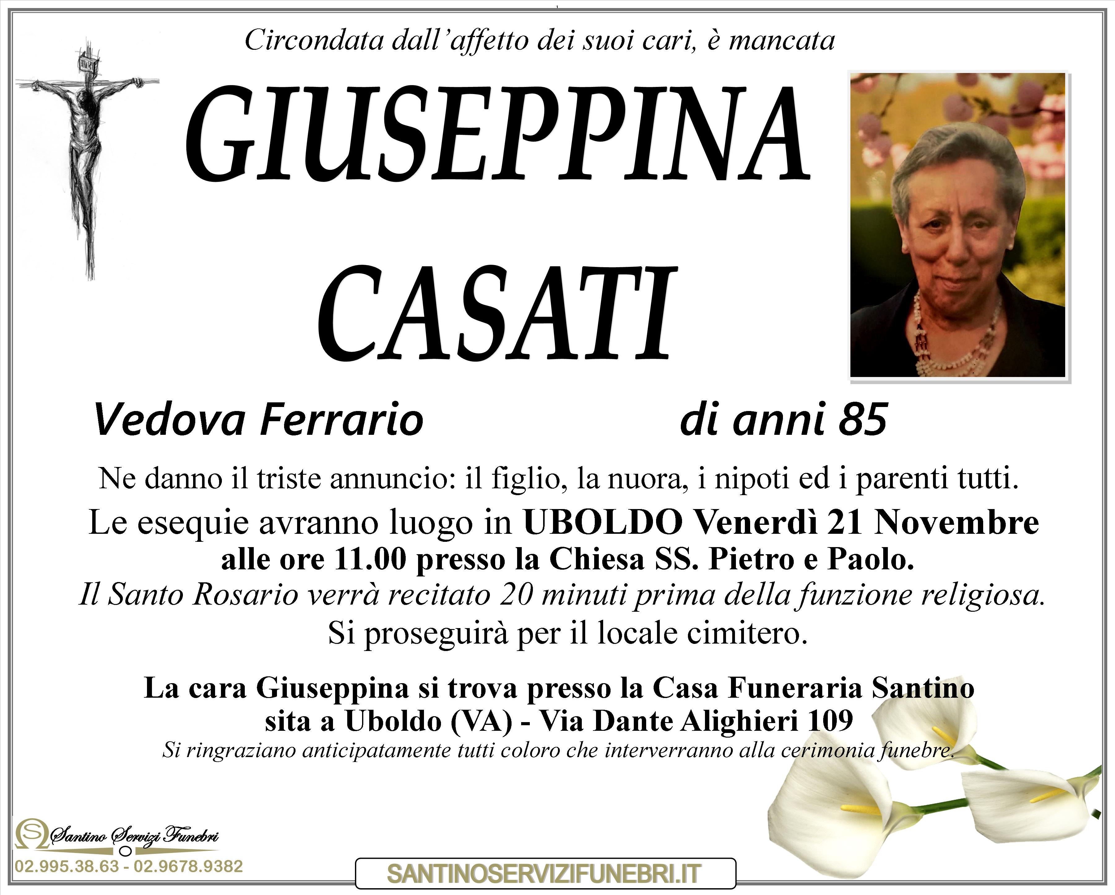 GIUSEPPINA CASATI