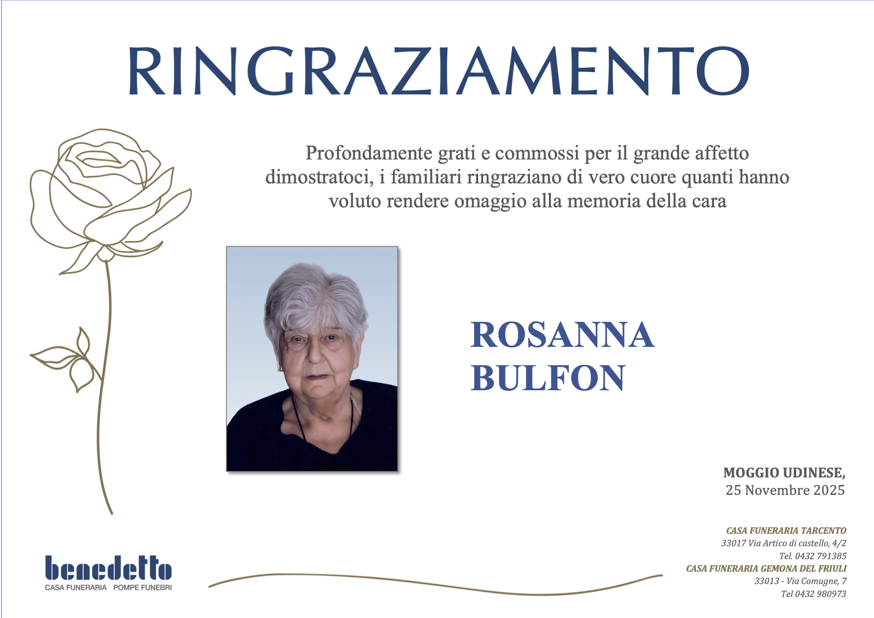 ROSANNA BULFON