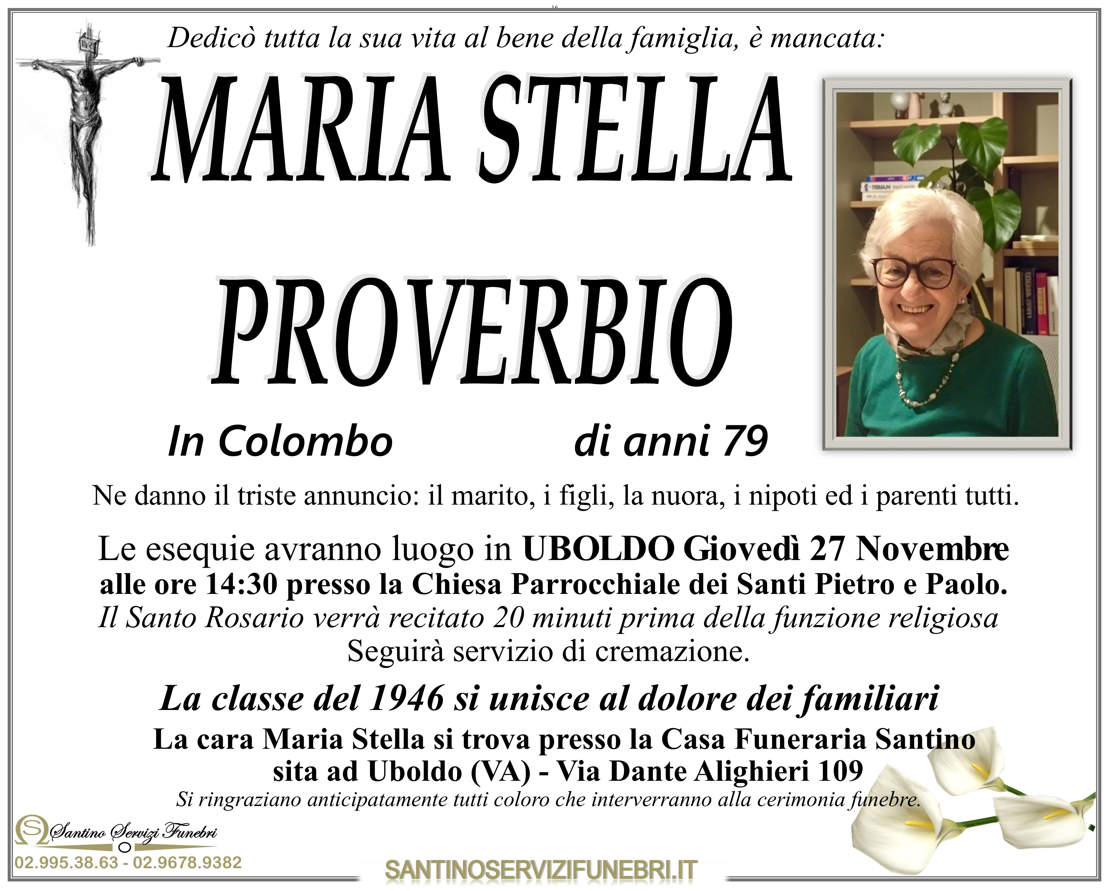 MARIA STELLA PROVERBIO