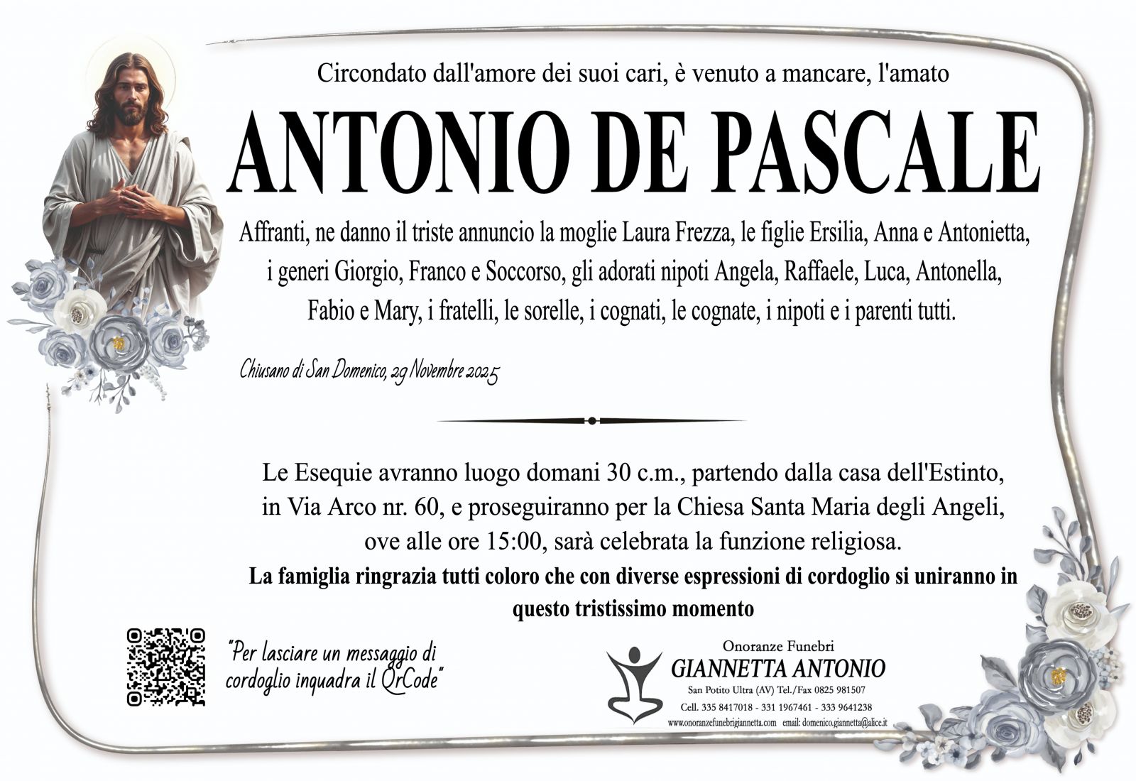 ANTONIO DE PASCALE