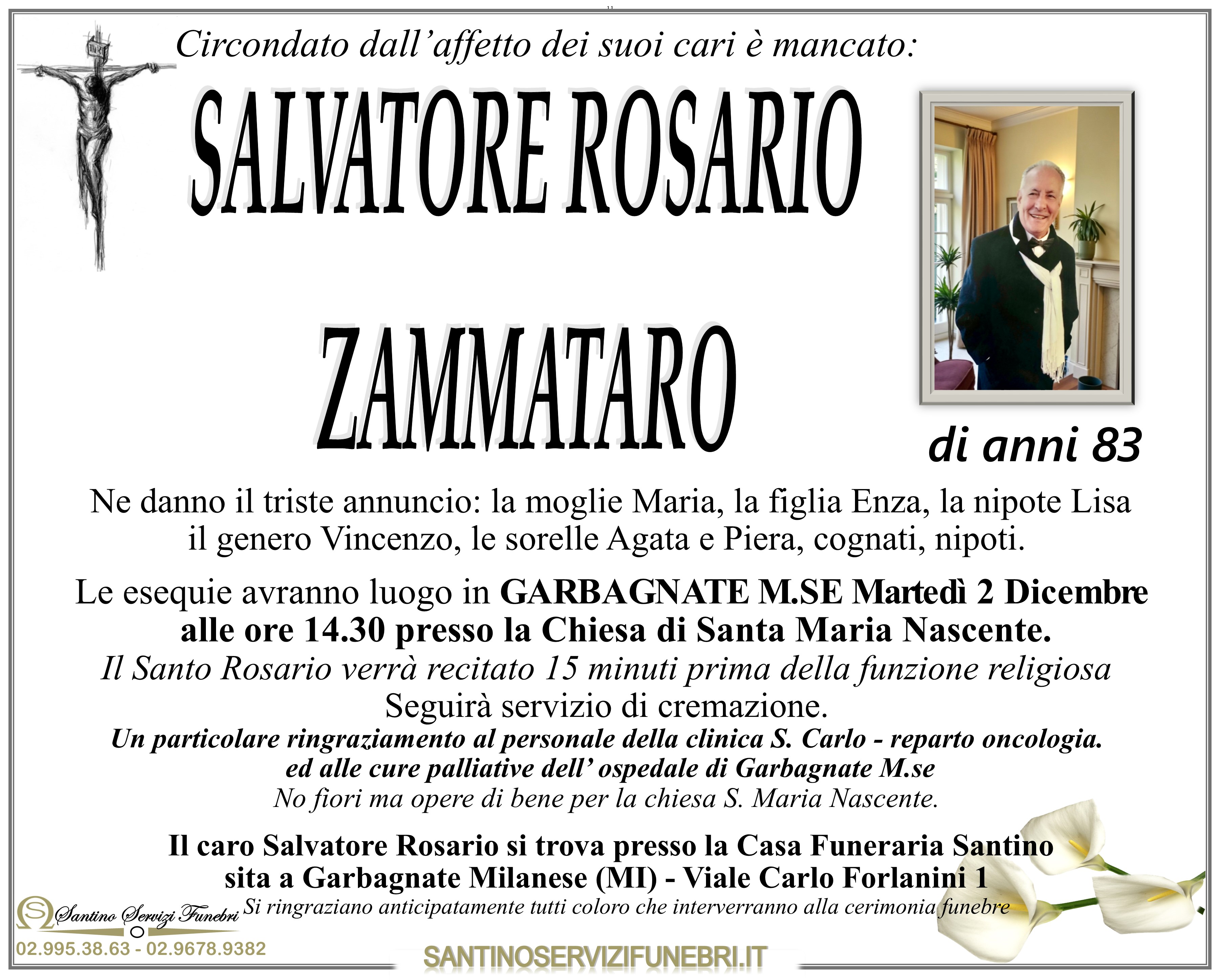 SALVATORE ROSARIO ZAMMATARO