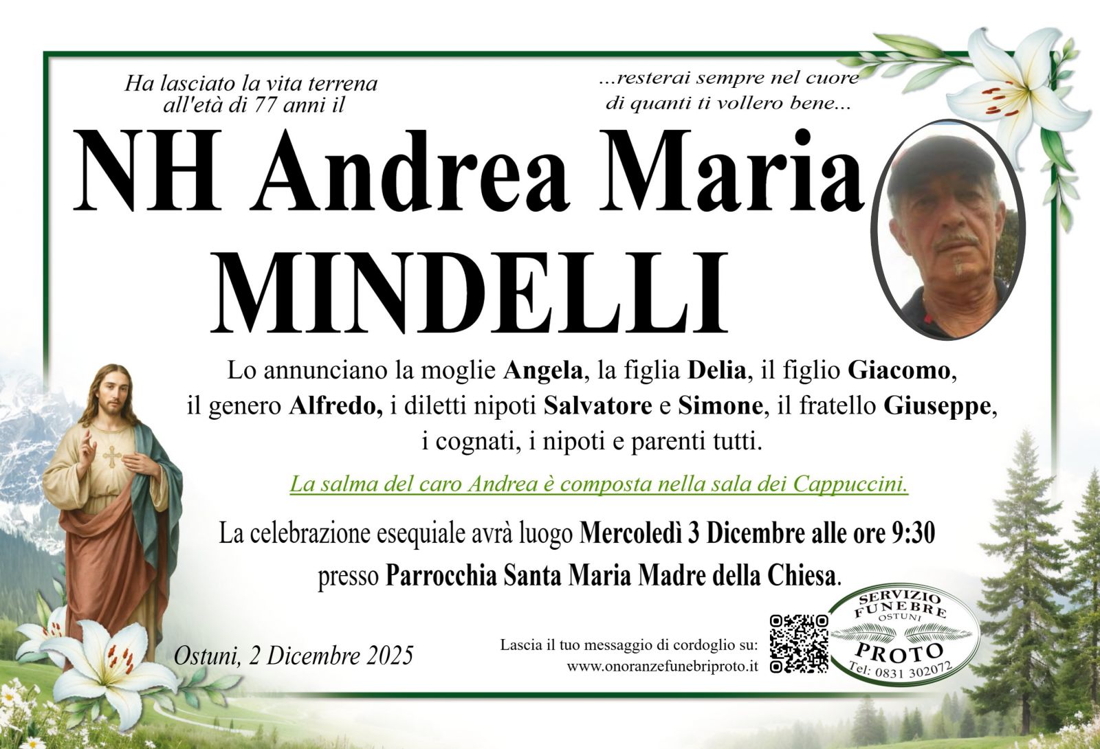 ANDREA MARIA MINDELLI