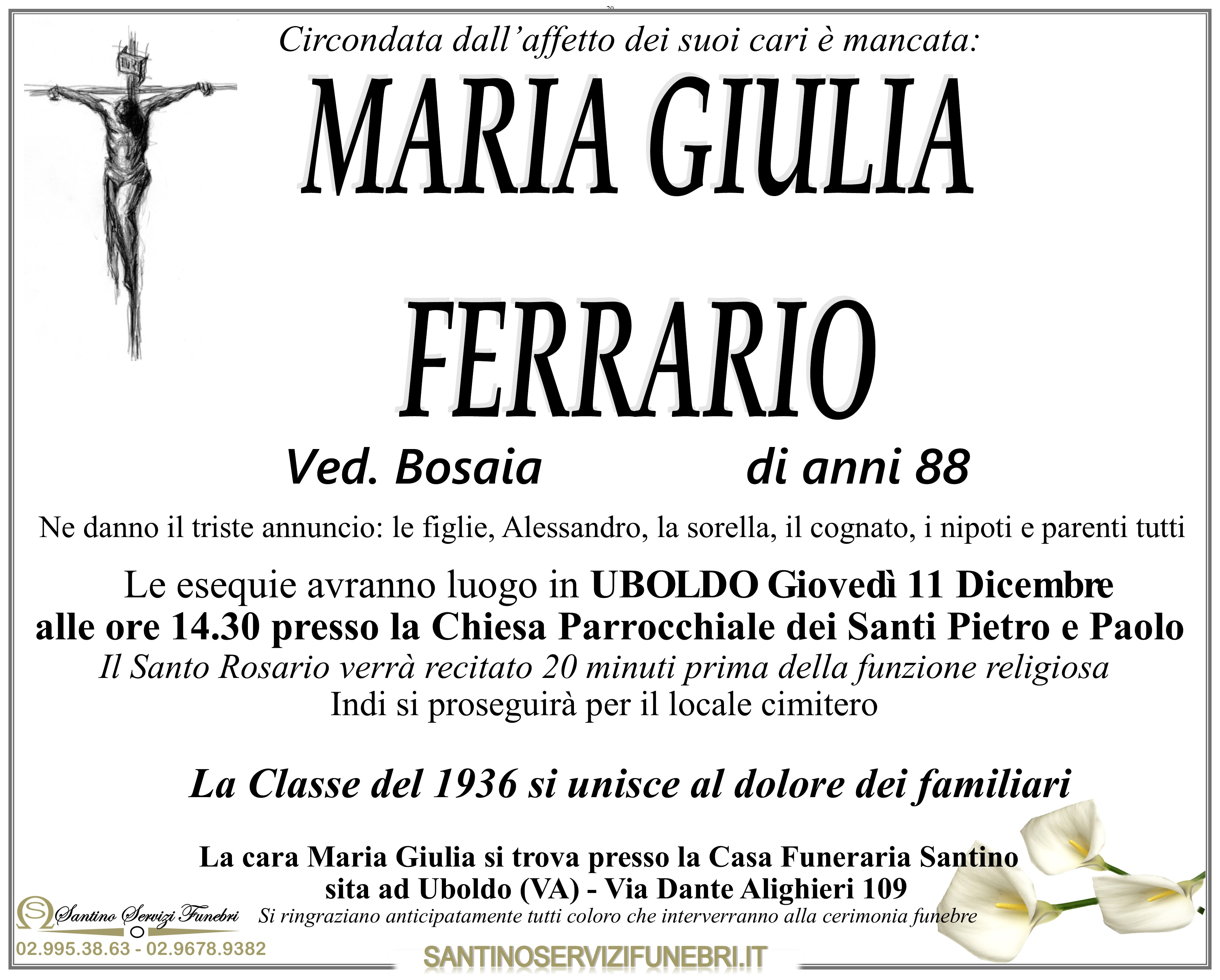 MARIA GIULIA FERRARIO