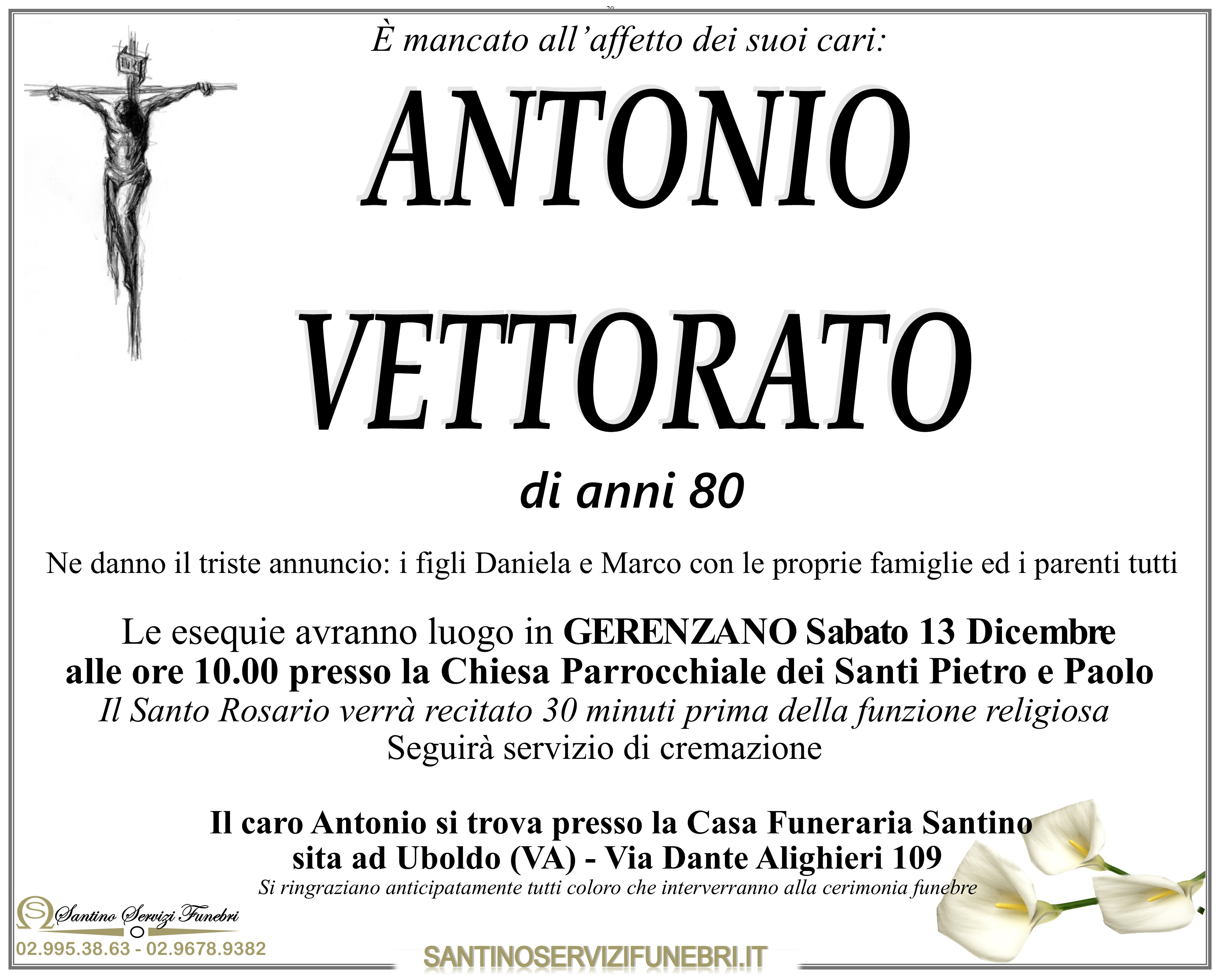 ANTONIO  VETTORATO