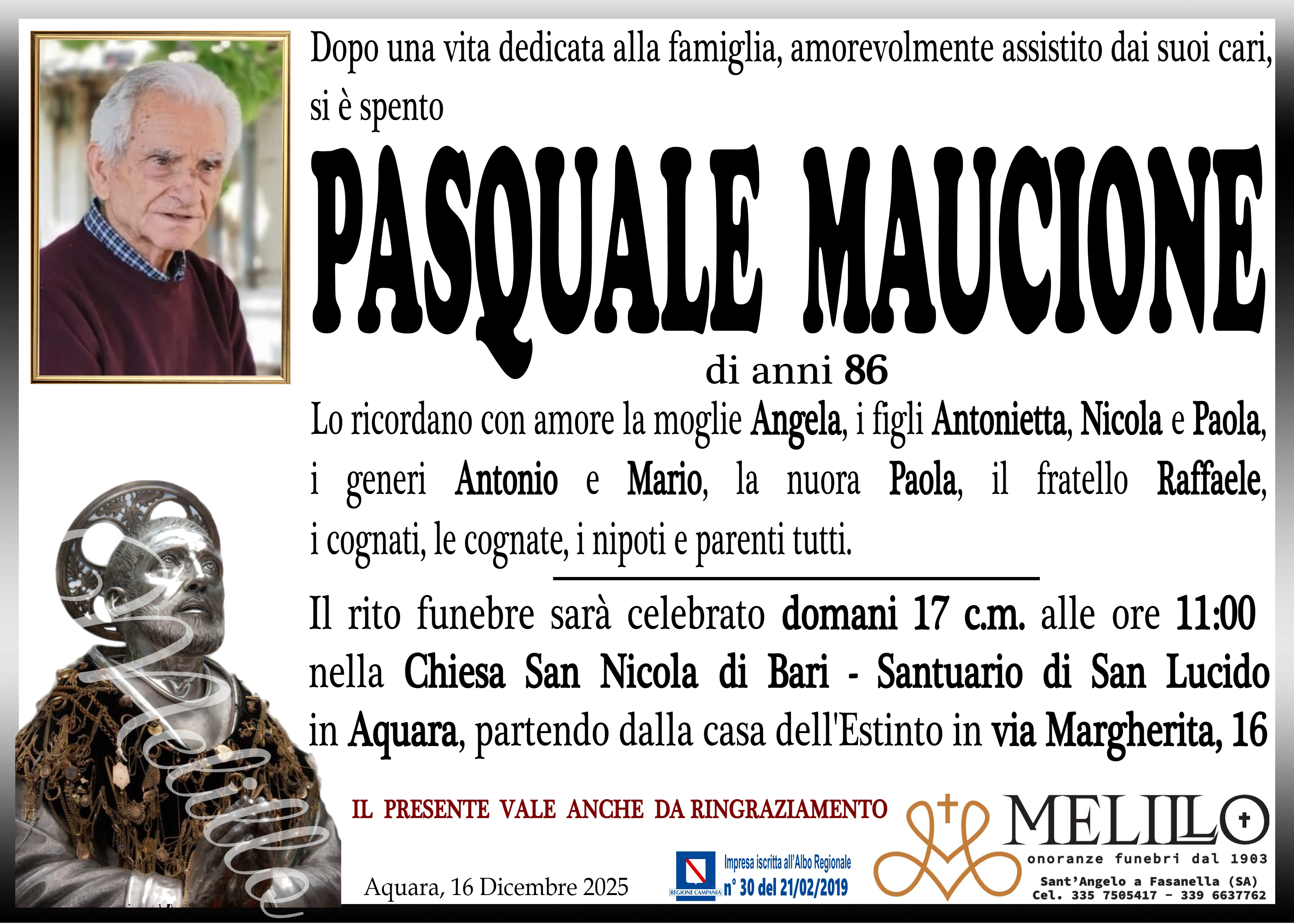 PASQUALE MAUCIONE