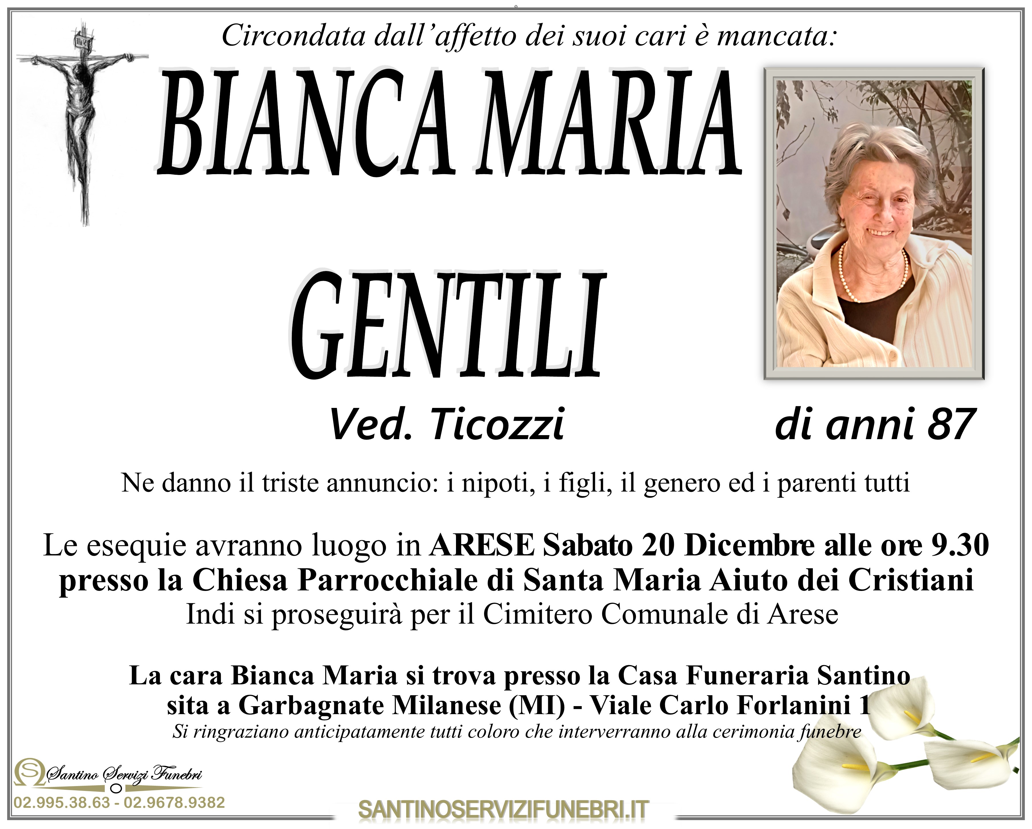 BIANCA MARIA GENTILI
