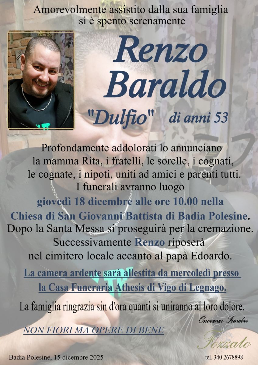 RENZO BARALDO