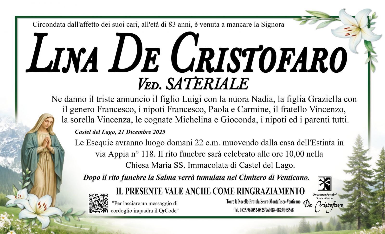 Lina De Cristofaro