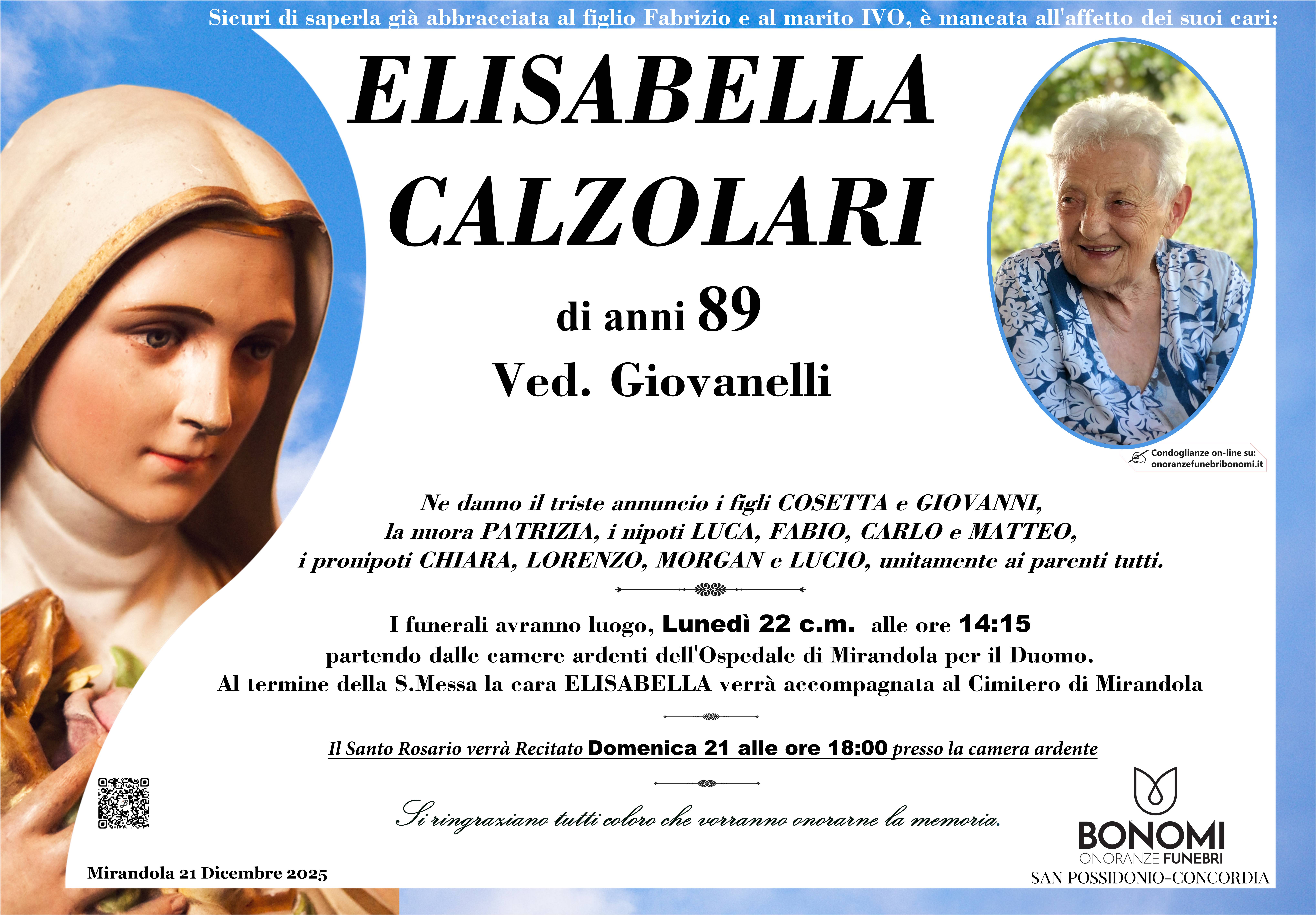 ELISABELLA CALZOLARI