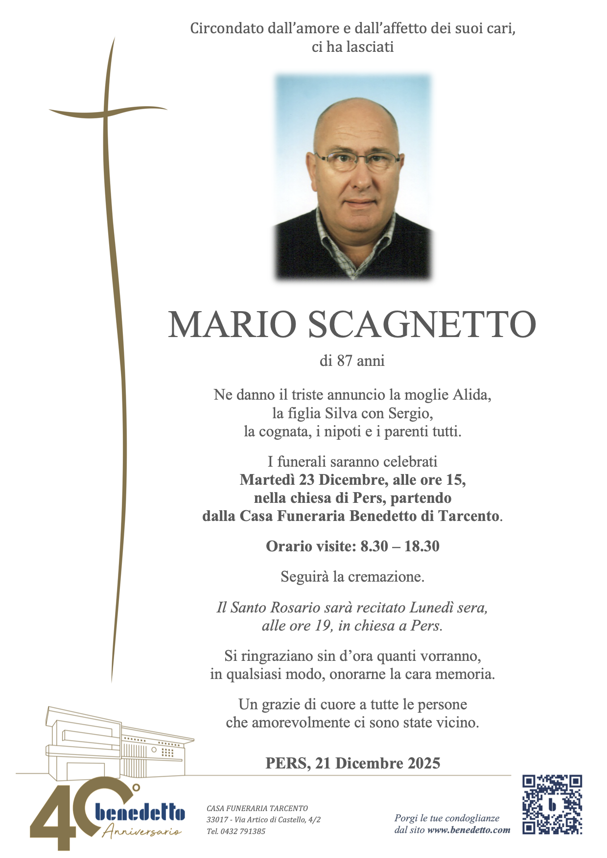 MARIO SCAGNETTO