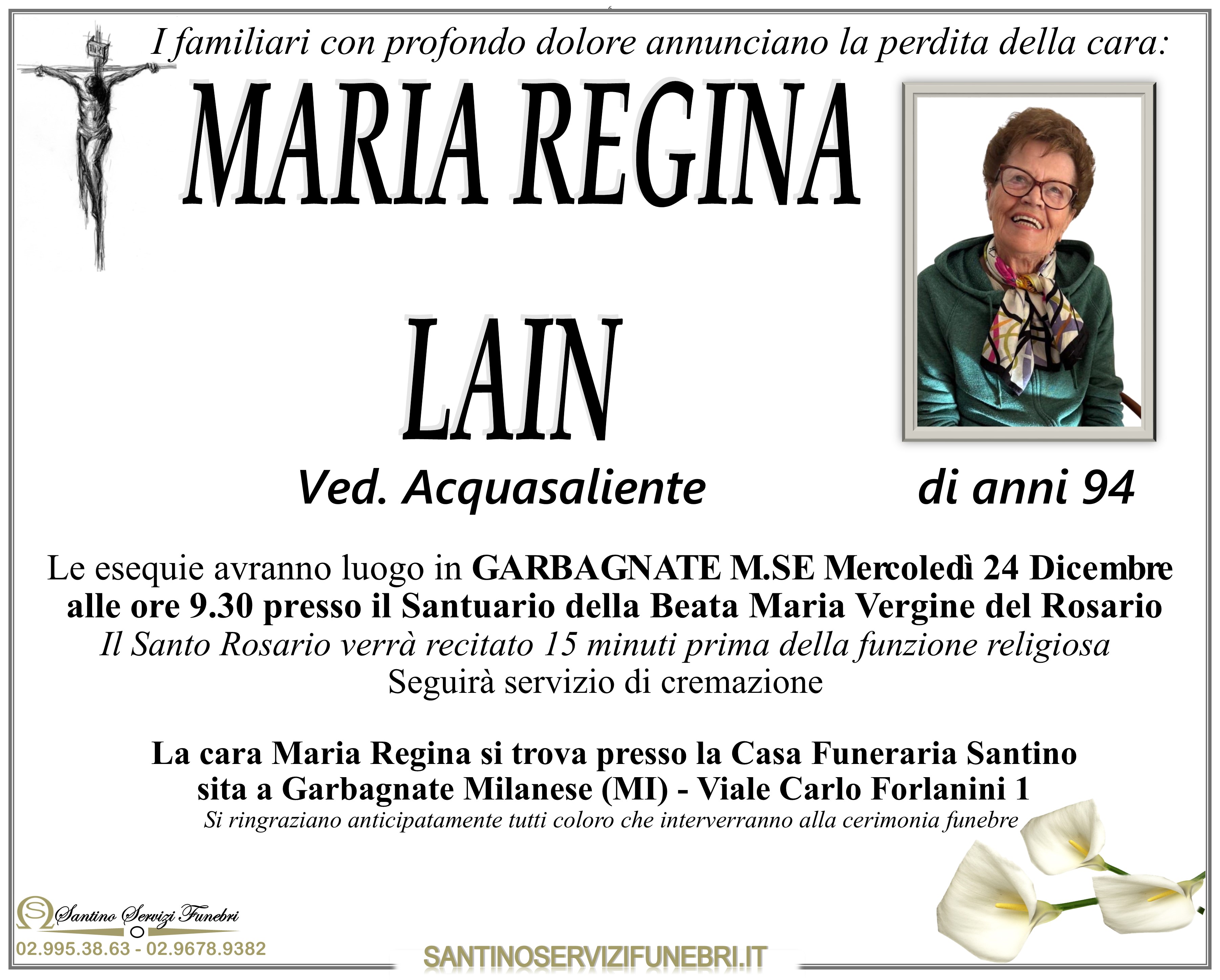 MARIA REGINA  LAIN