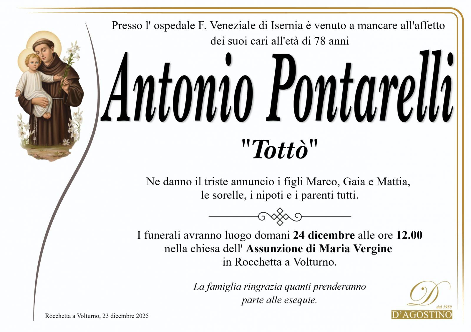 Antonio Pontarelli