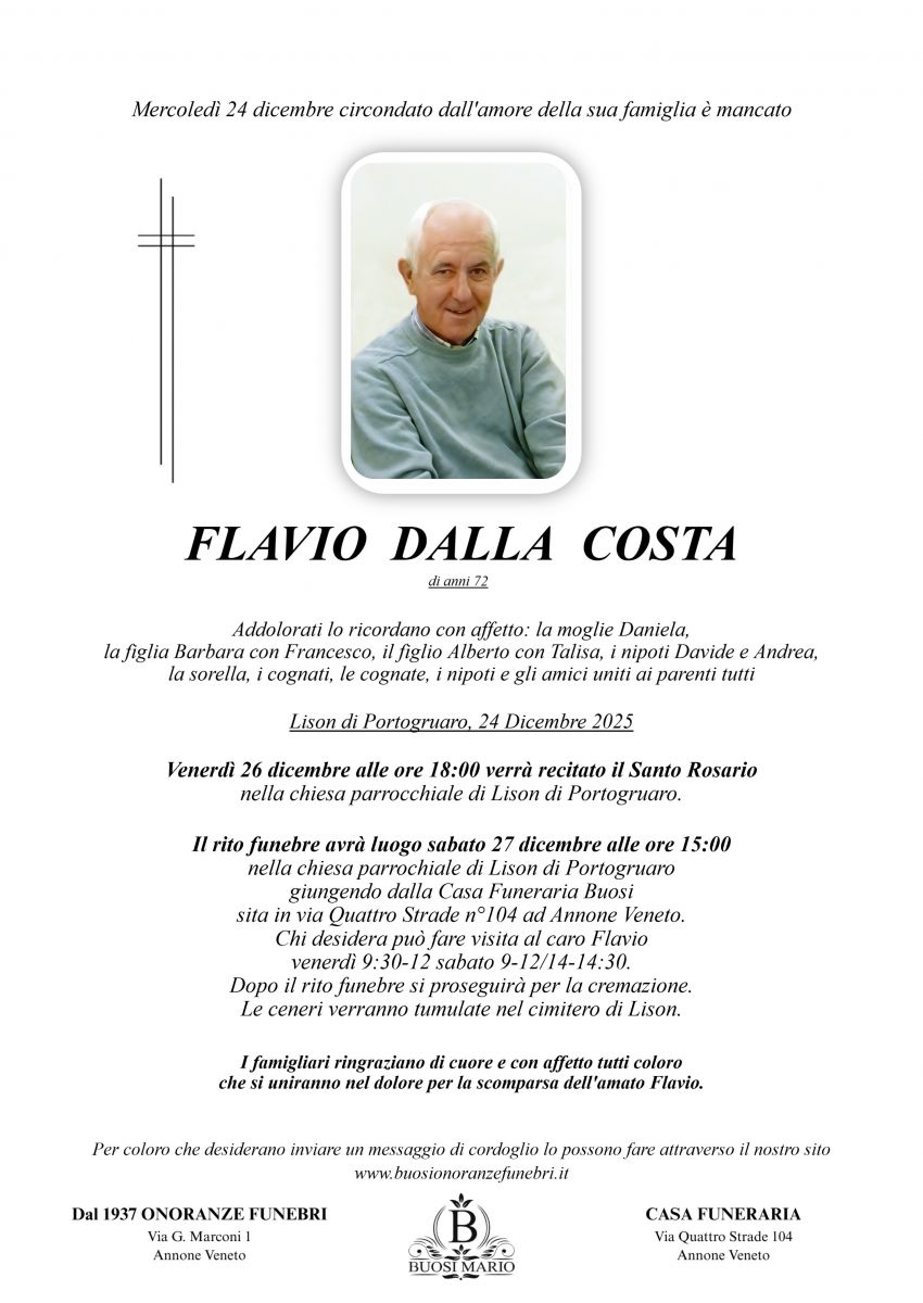 Flavio Dalla Costa
