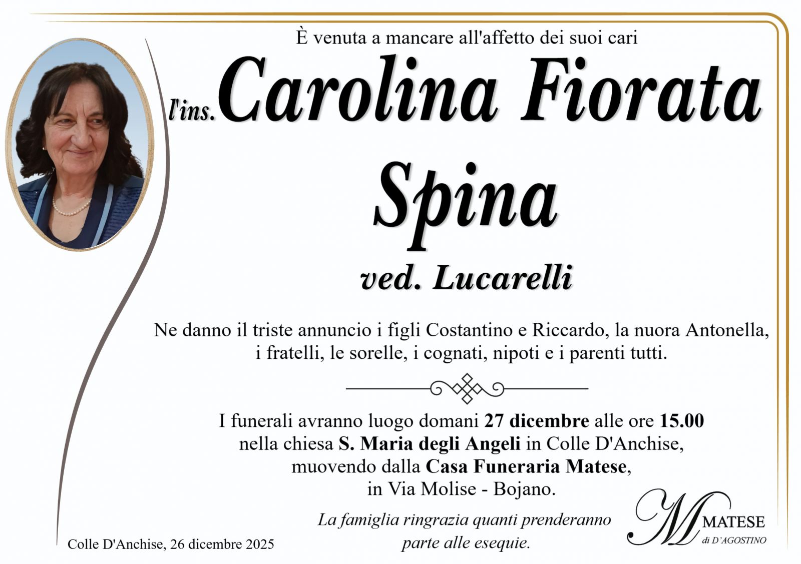 Carolina Fiorata Spina