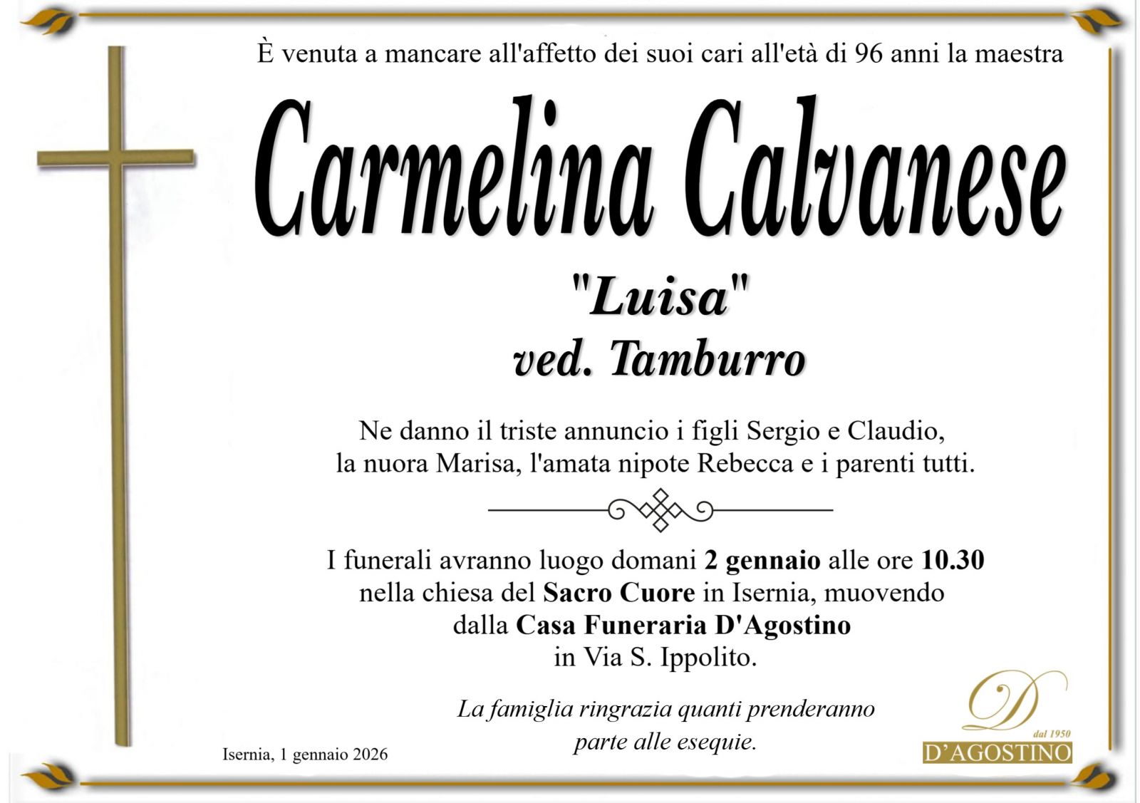 Carmelina Calvanese
