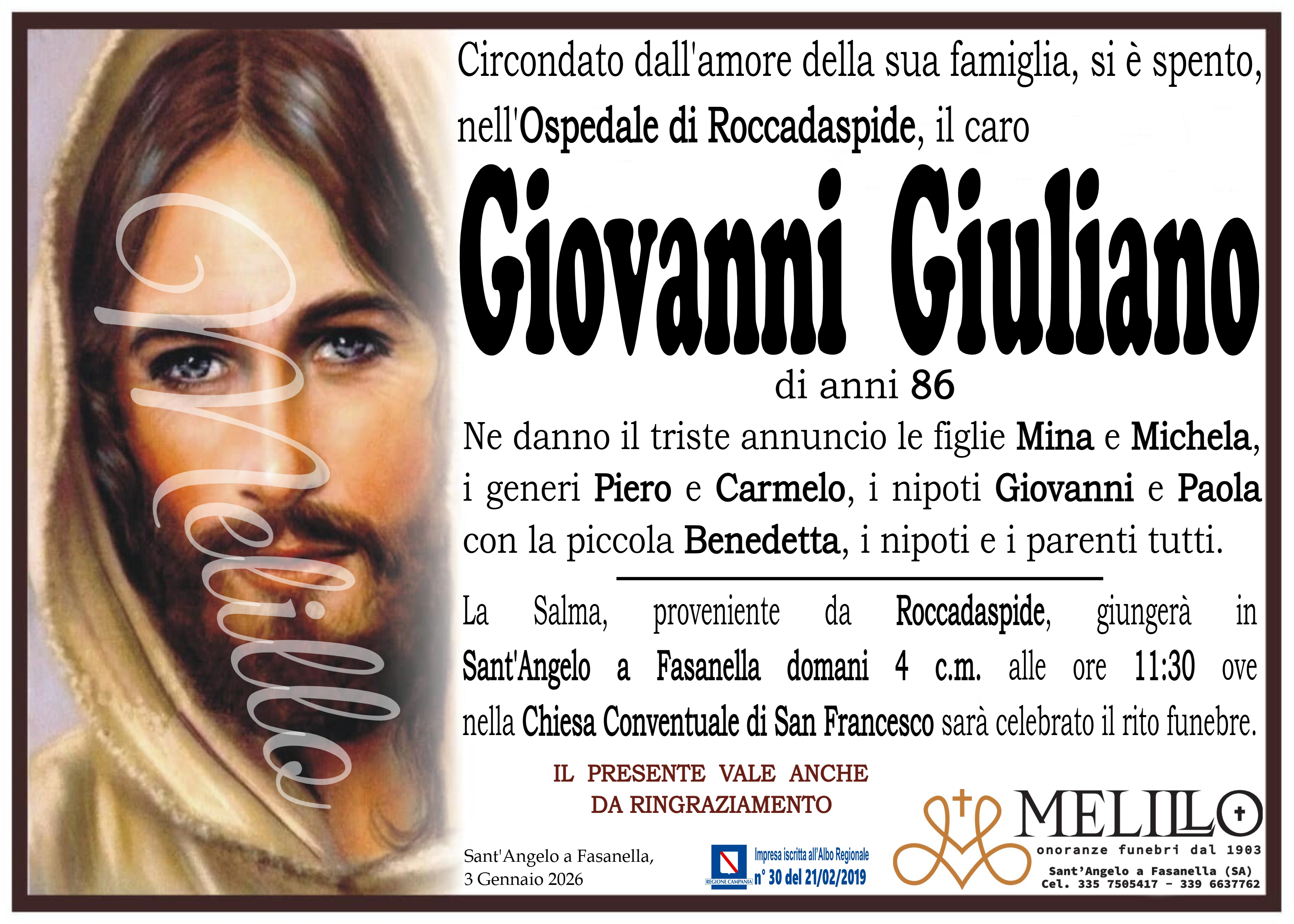 GIOVANNI GIULIANO
