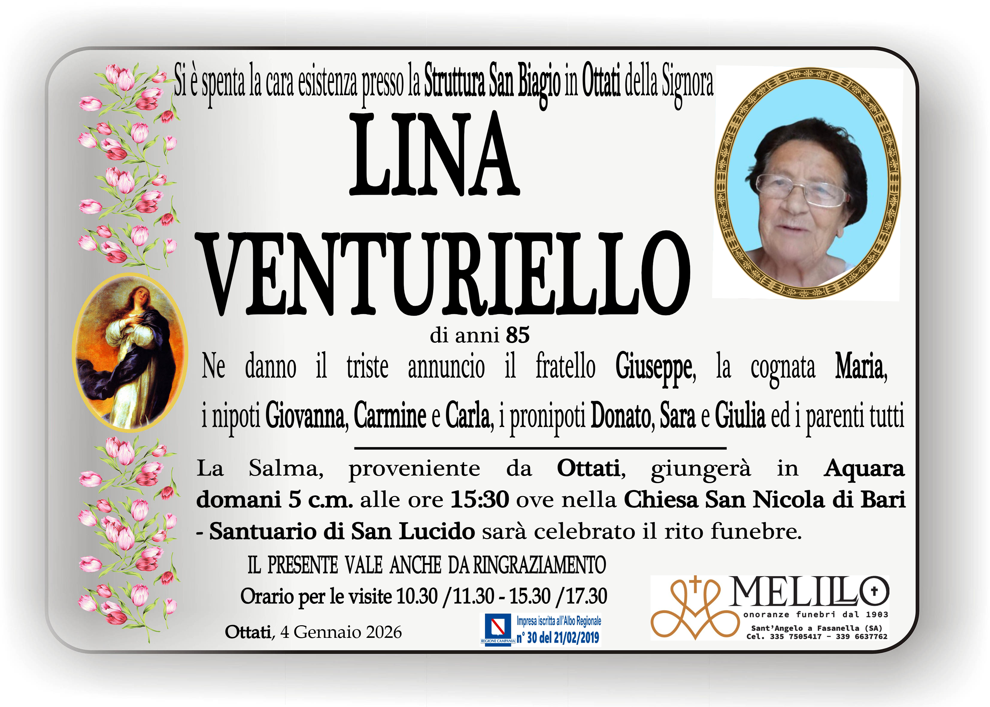 LINA VENTURIELLO