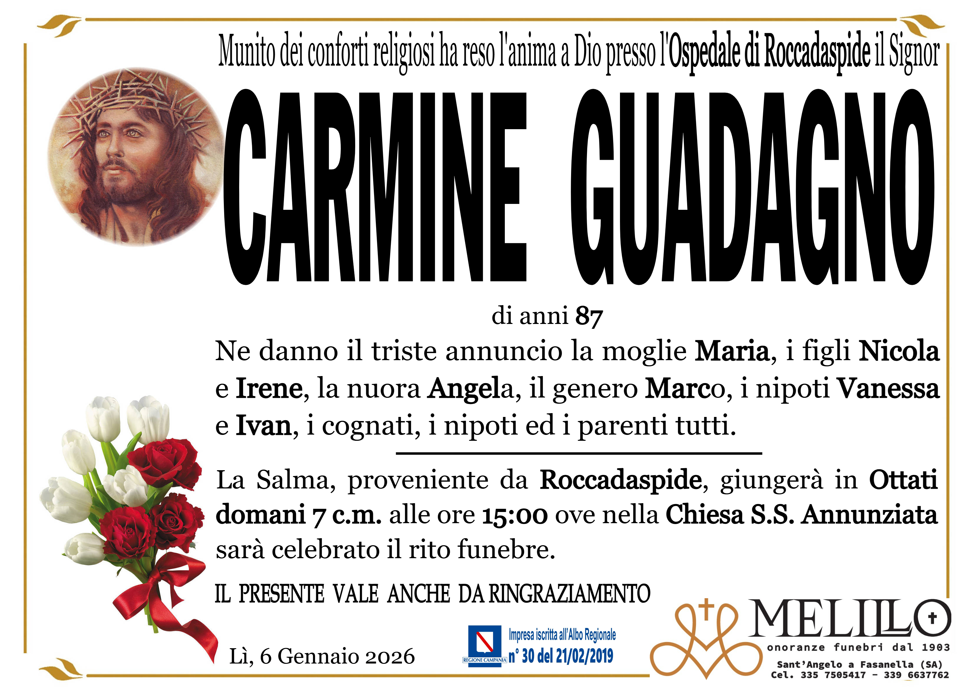 CARMINE GUADAGNO