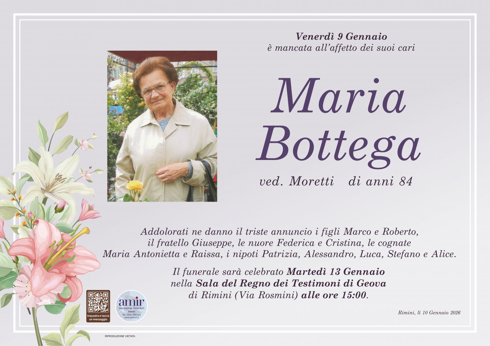 MARIA BOTTEGA