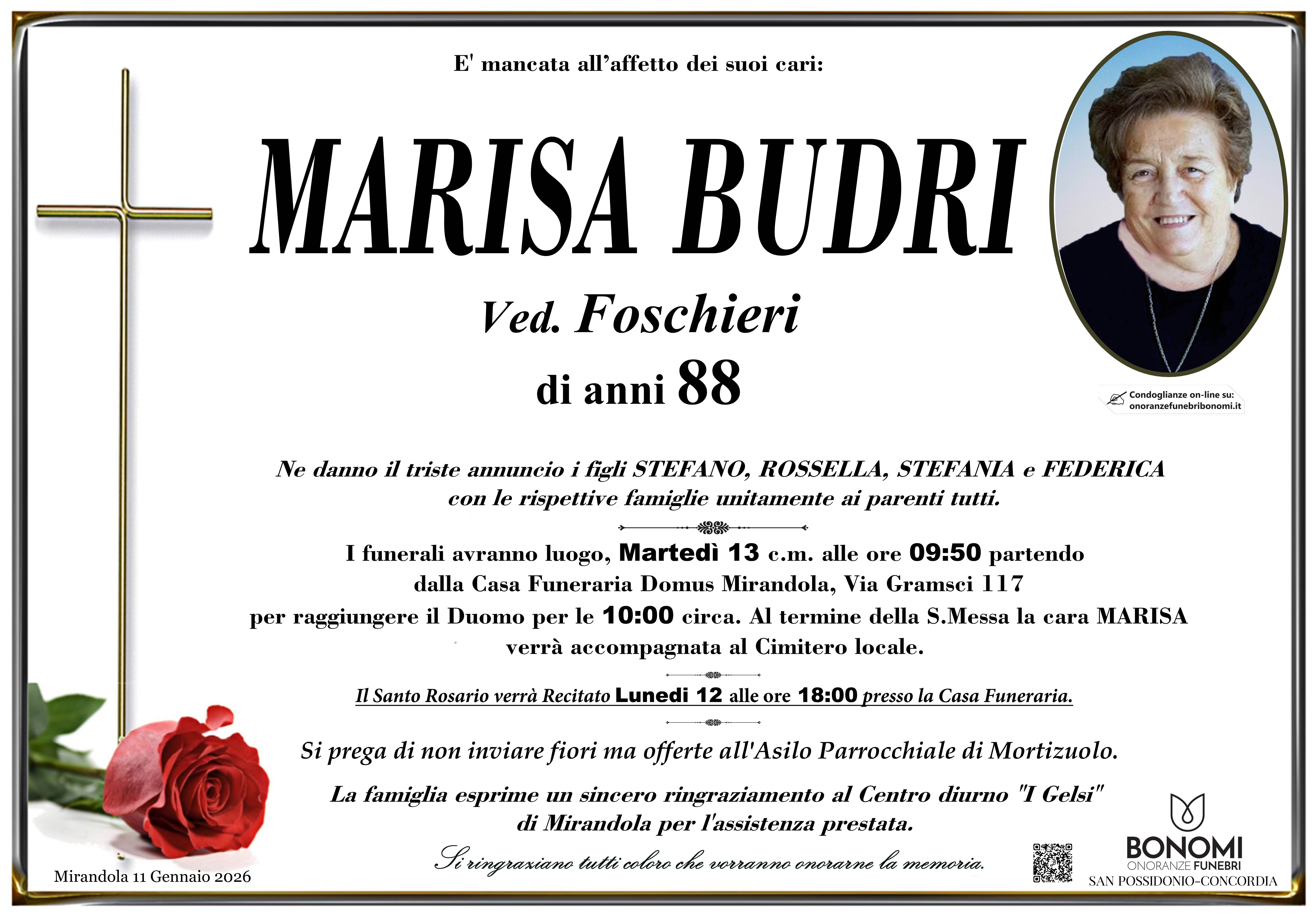 MARISA BUDRI