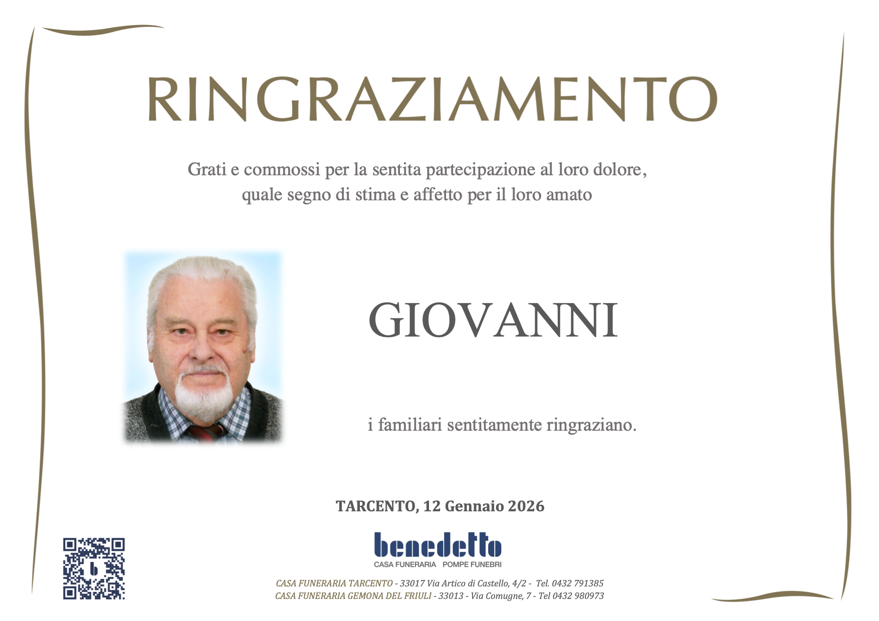 GIOVANNI DELLA NEGRA