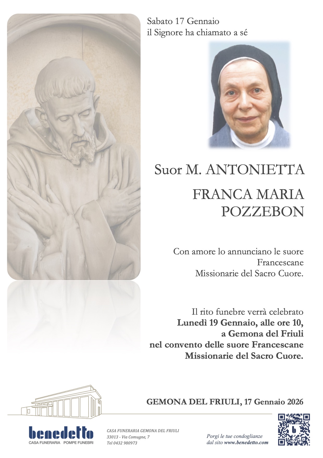 SUOR  ANTONIETTA