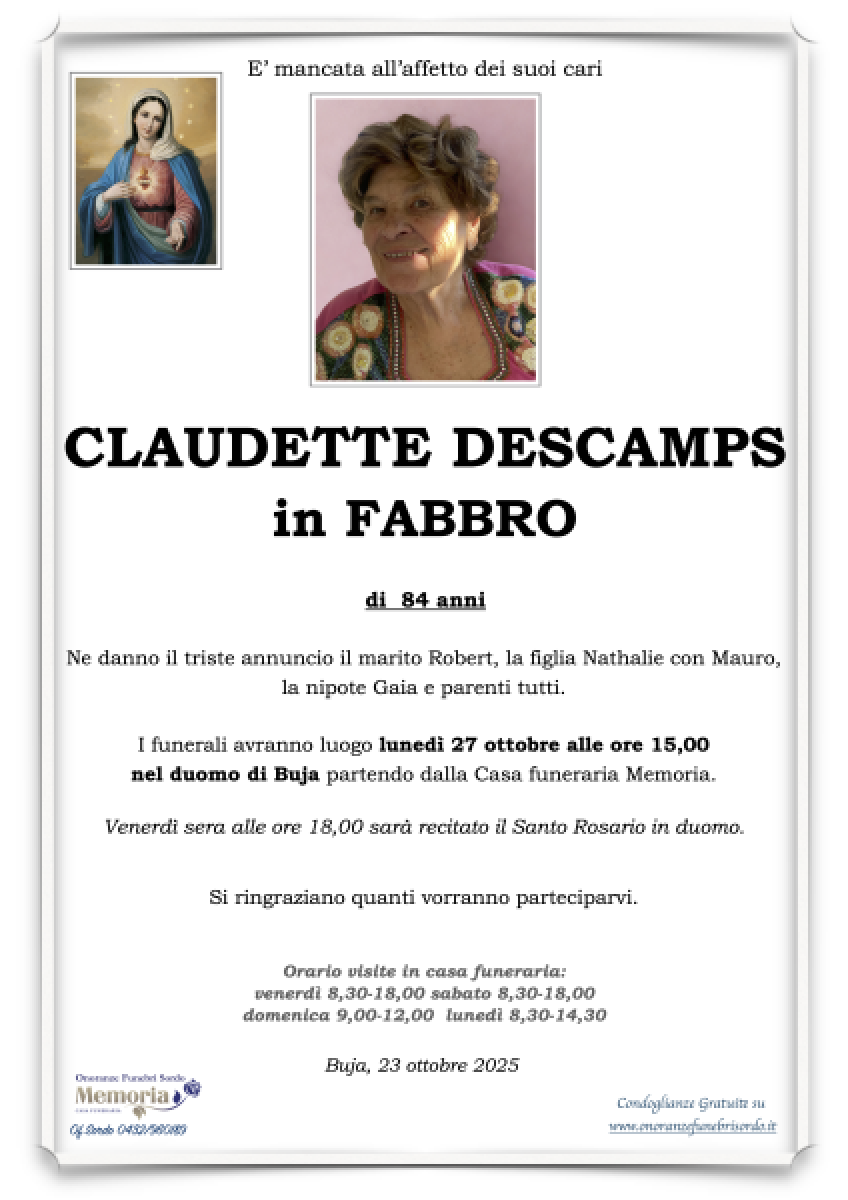 Claudette Descamps