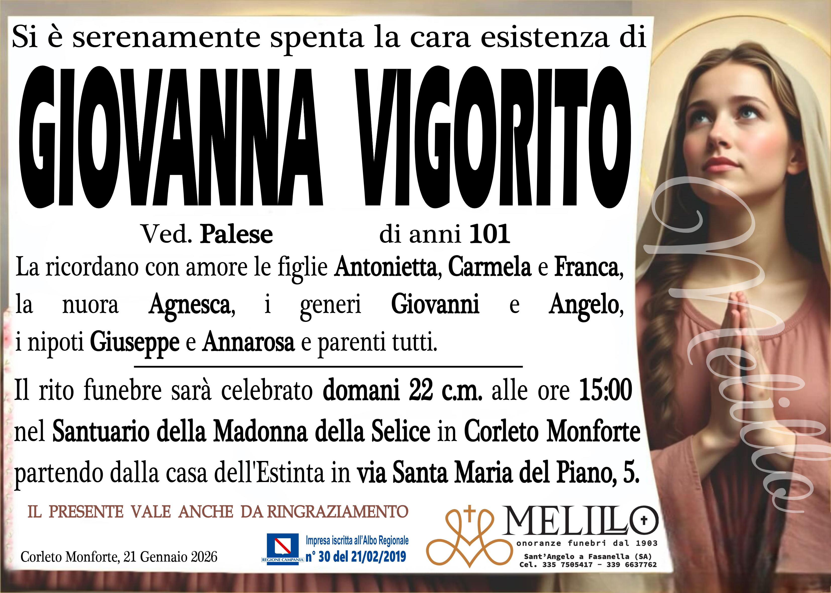 GIOVANNA VIGORITO