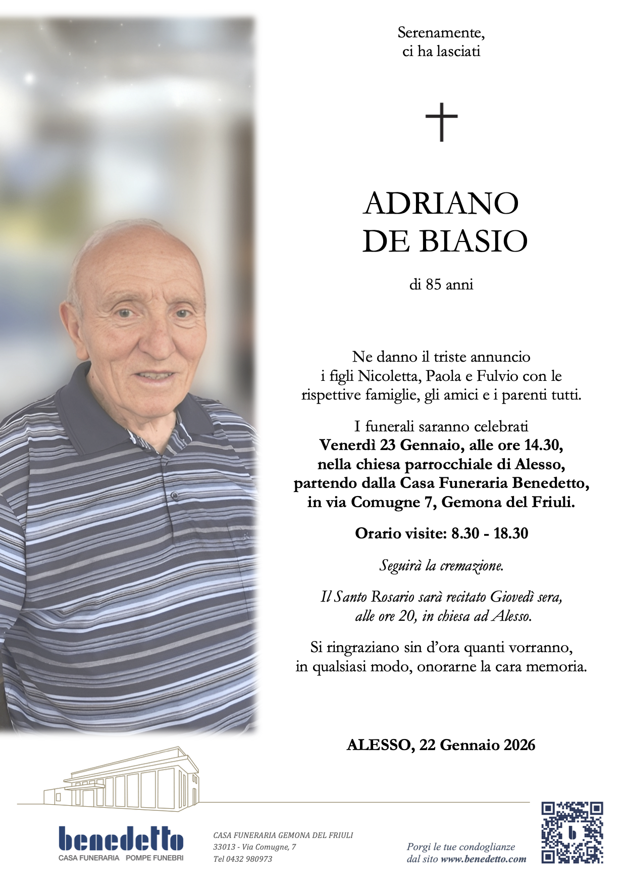 ADRIANO DE BIASIO