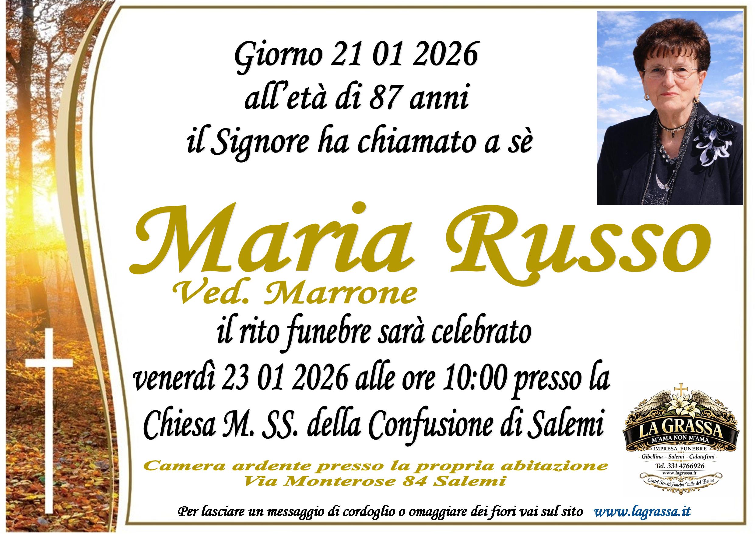 MARIA RUSSO