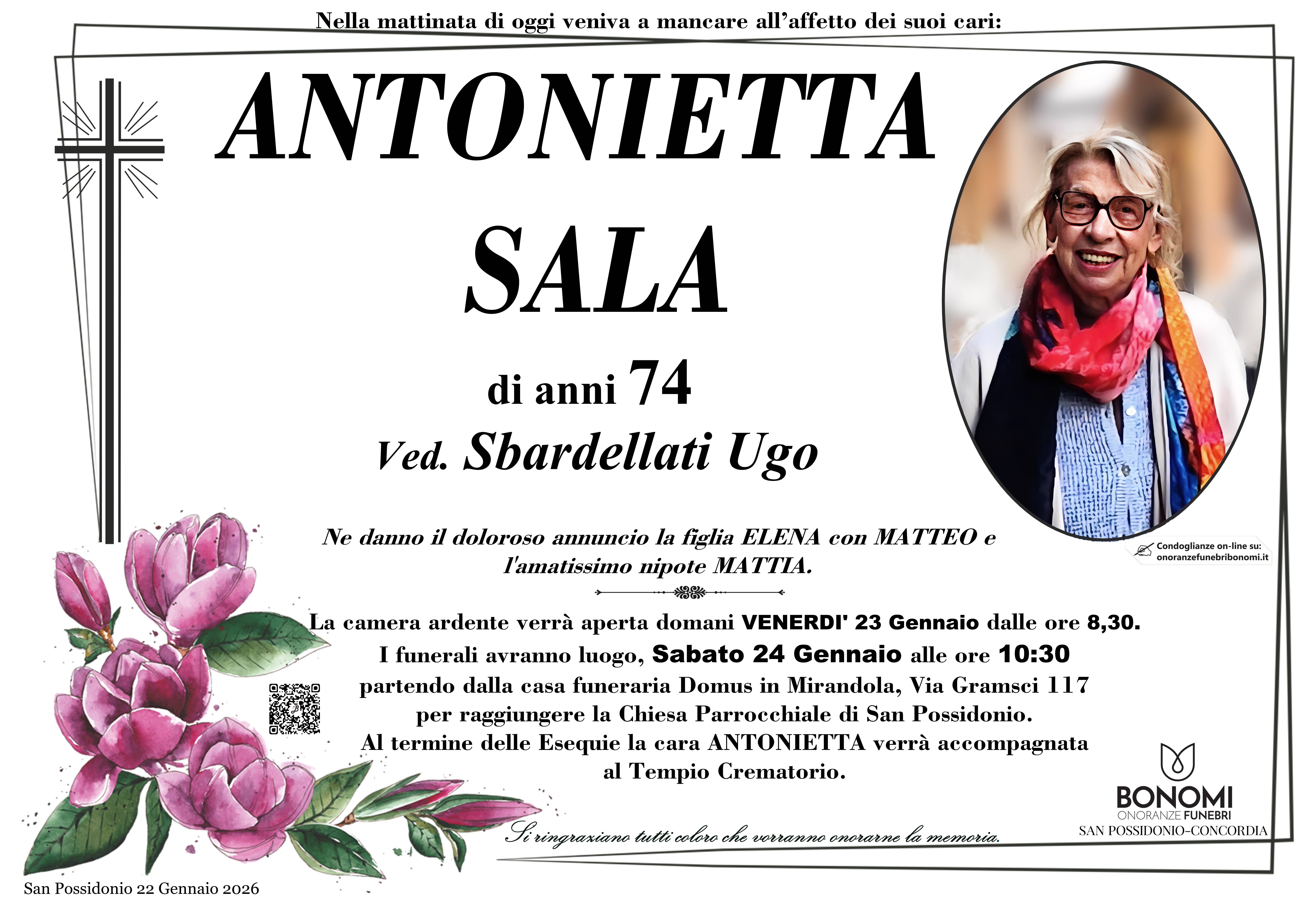 ANTONIETTA SALA