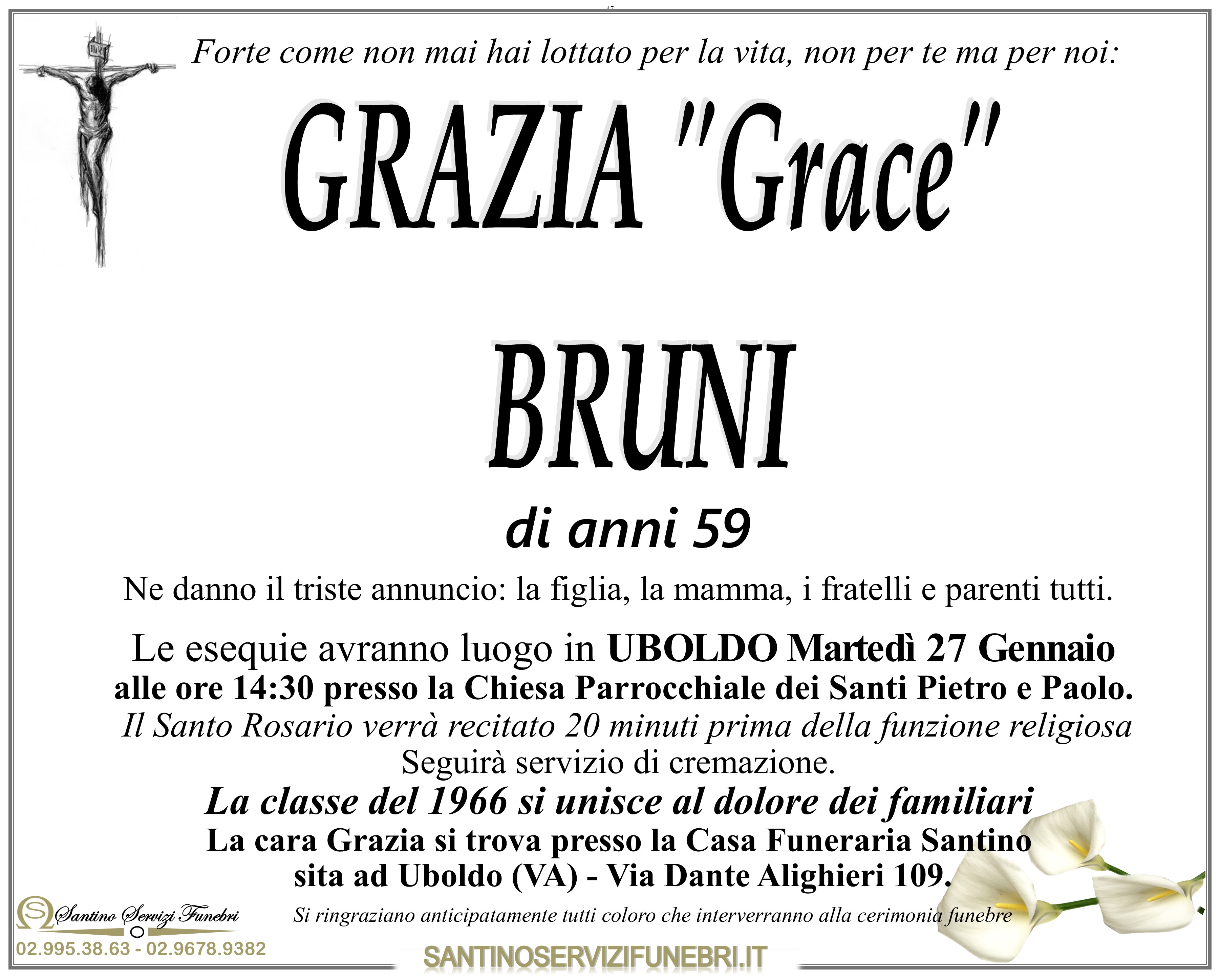 GRAZIA "GRACE" BRUNI