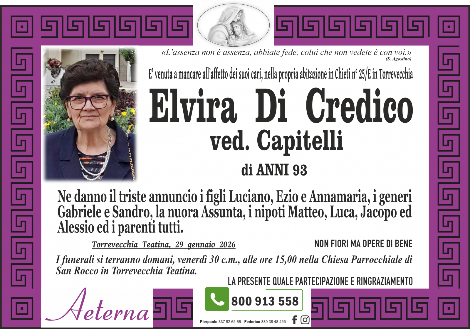 ELVIRA DI CREDICO 