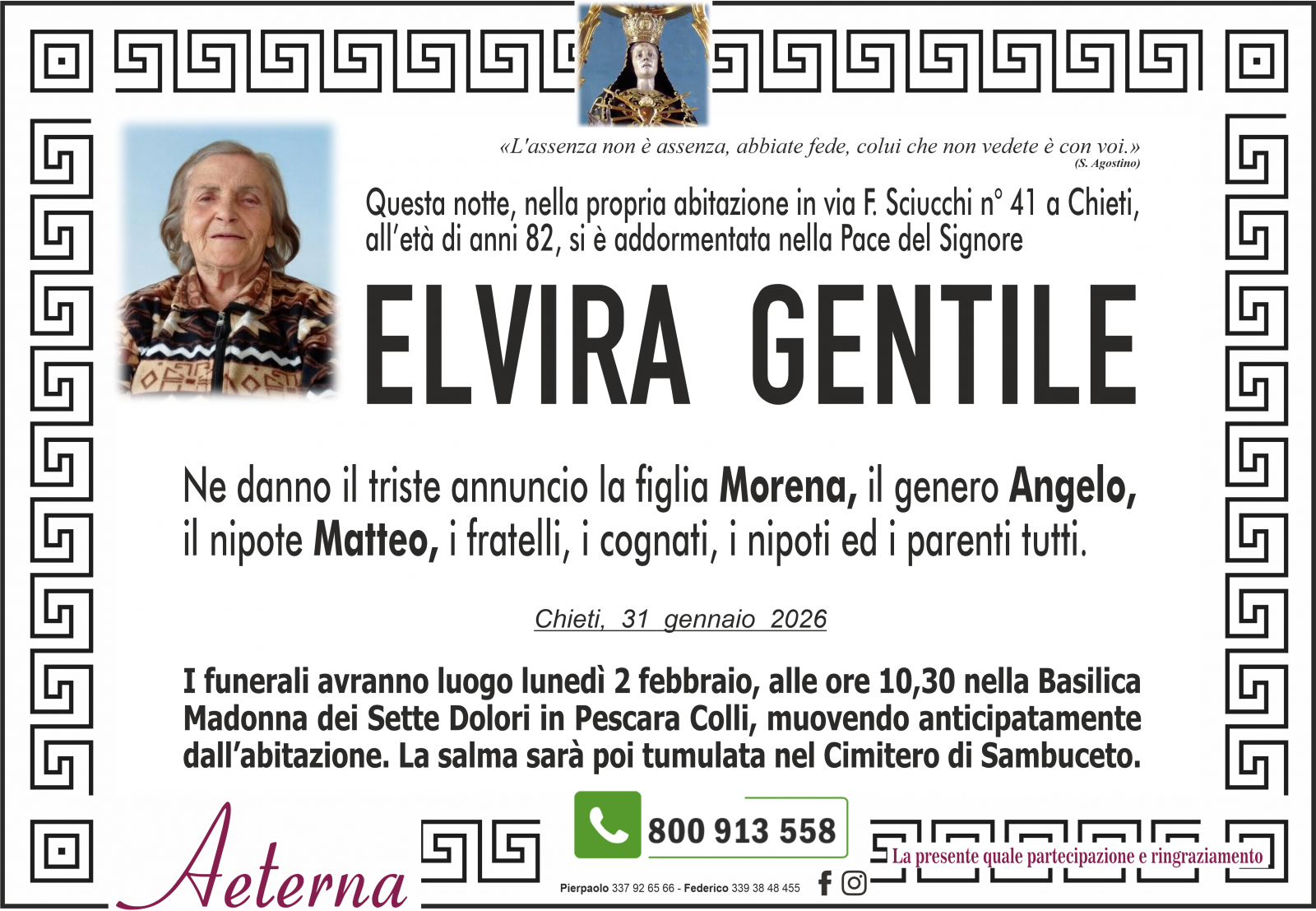 ELVIRA GENTILE