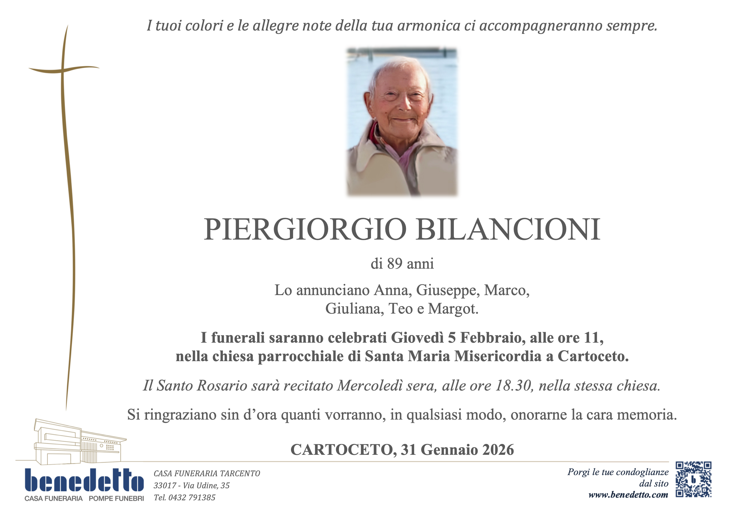 PIERGIORGIO BILANCIONI