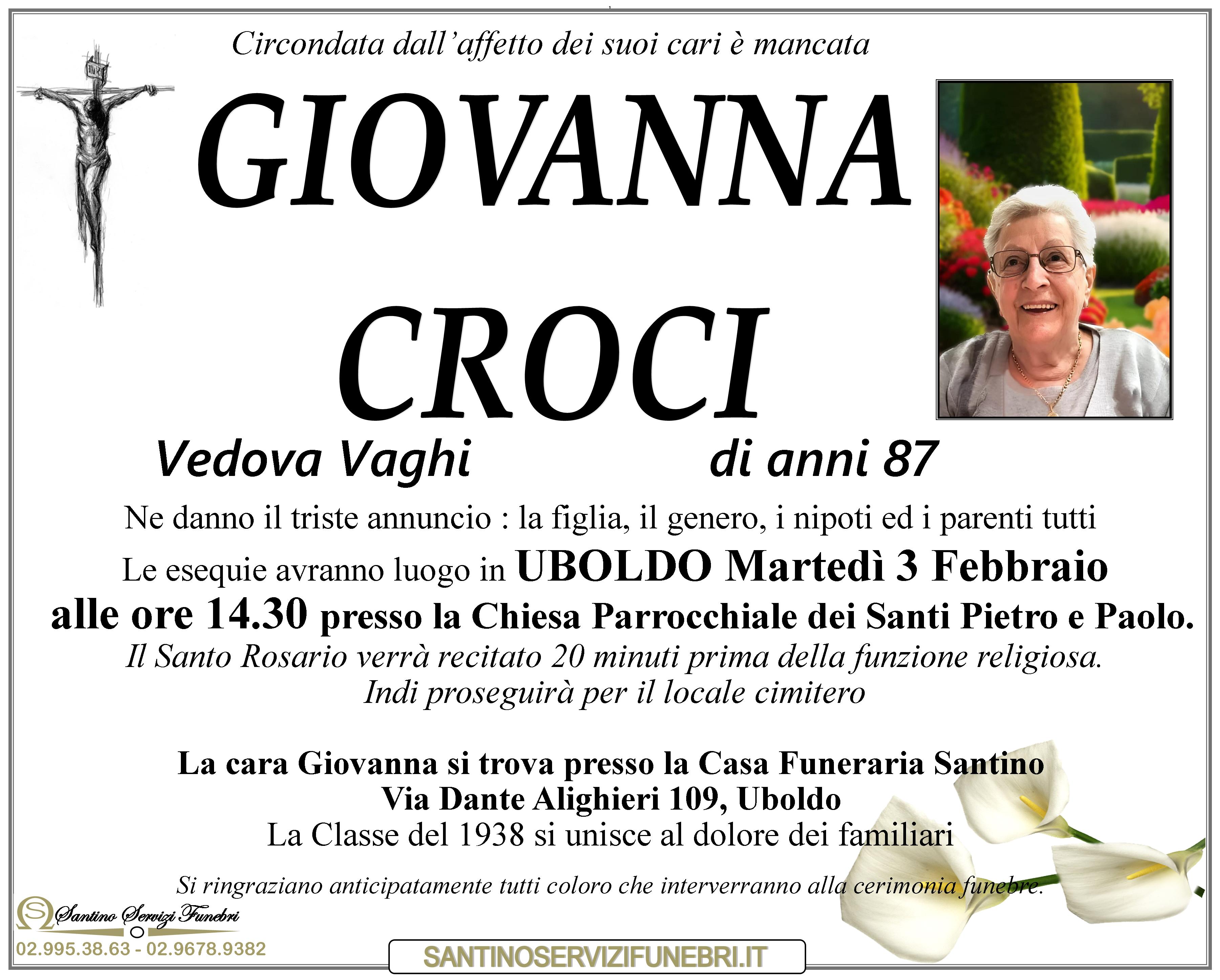 GIOVANNA CROCI