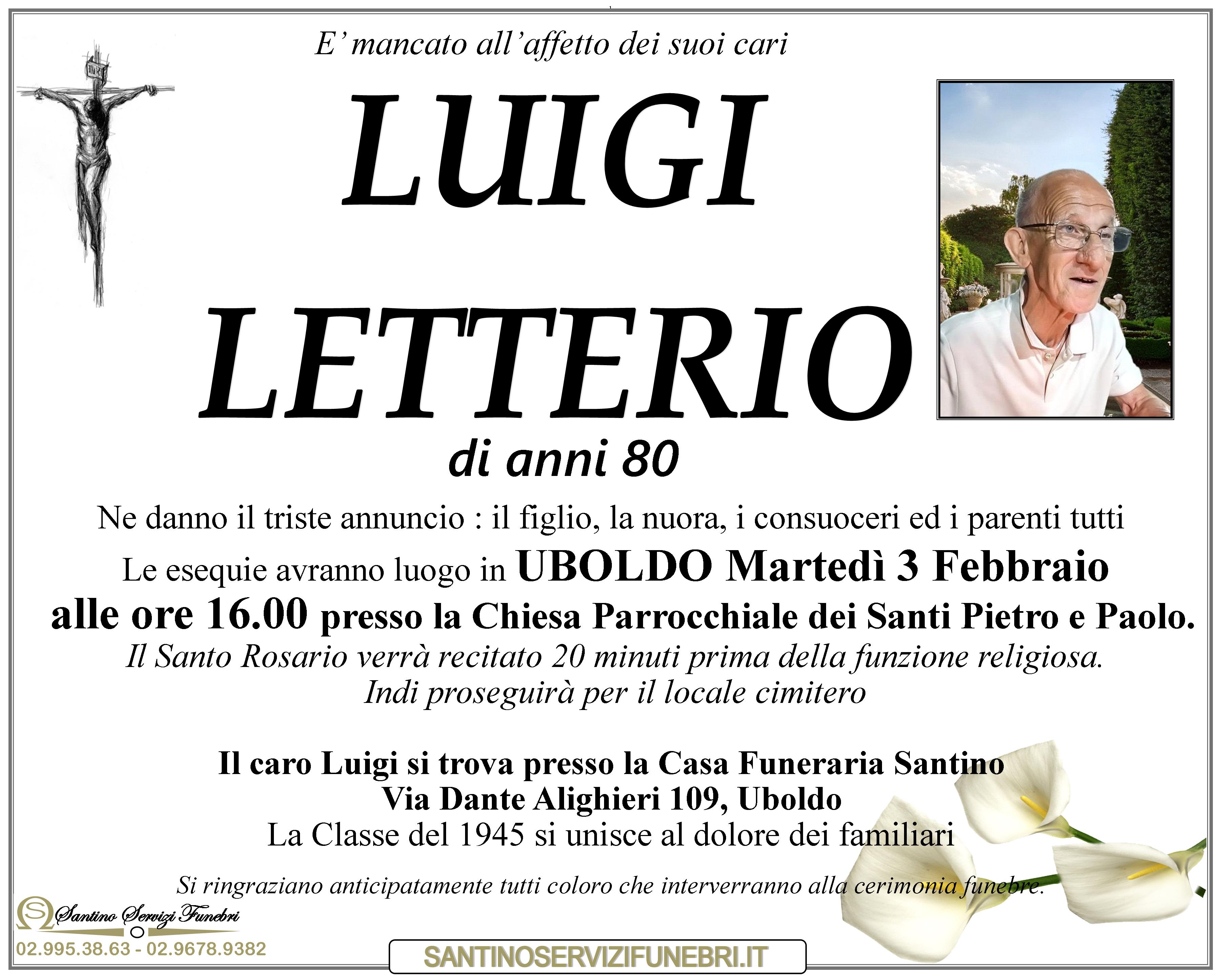 LUIGI LETTERIO