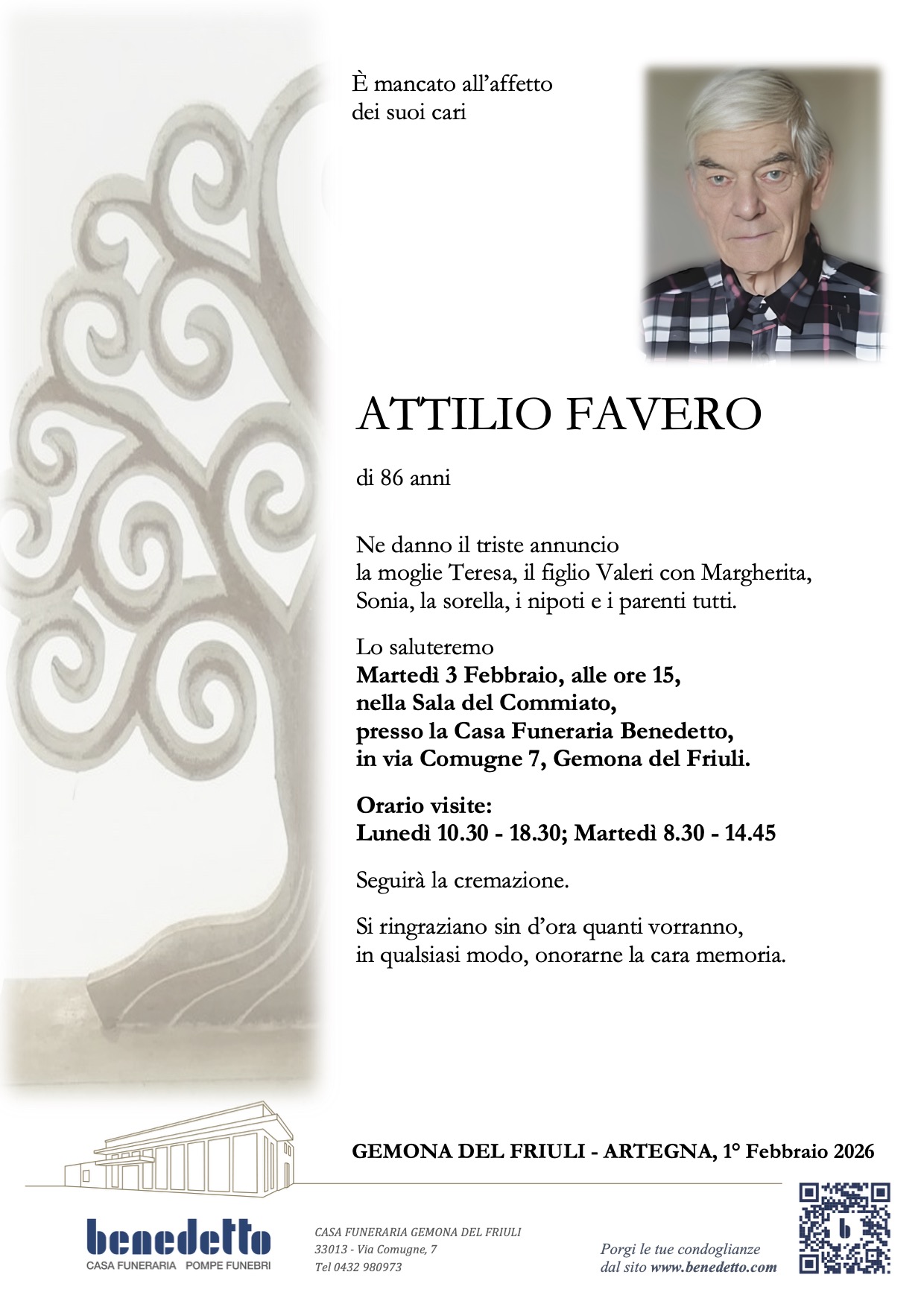 ATTILIO FAVERO