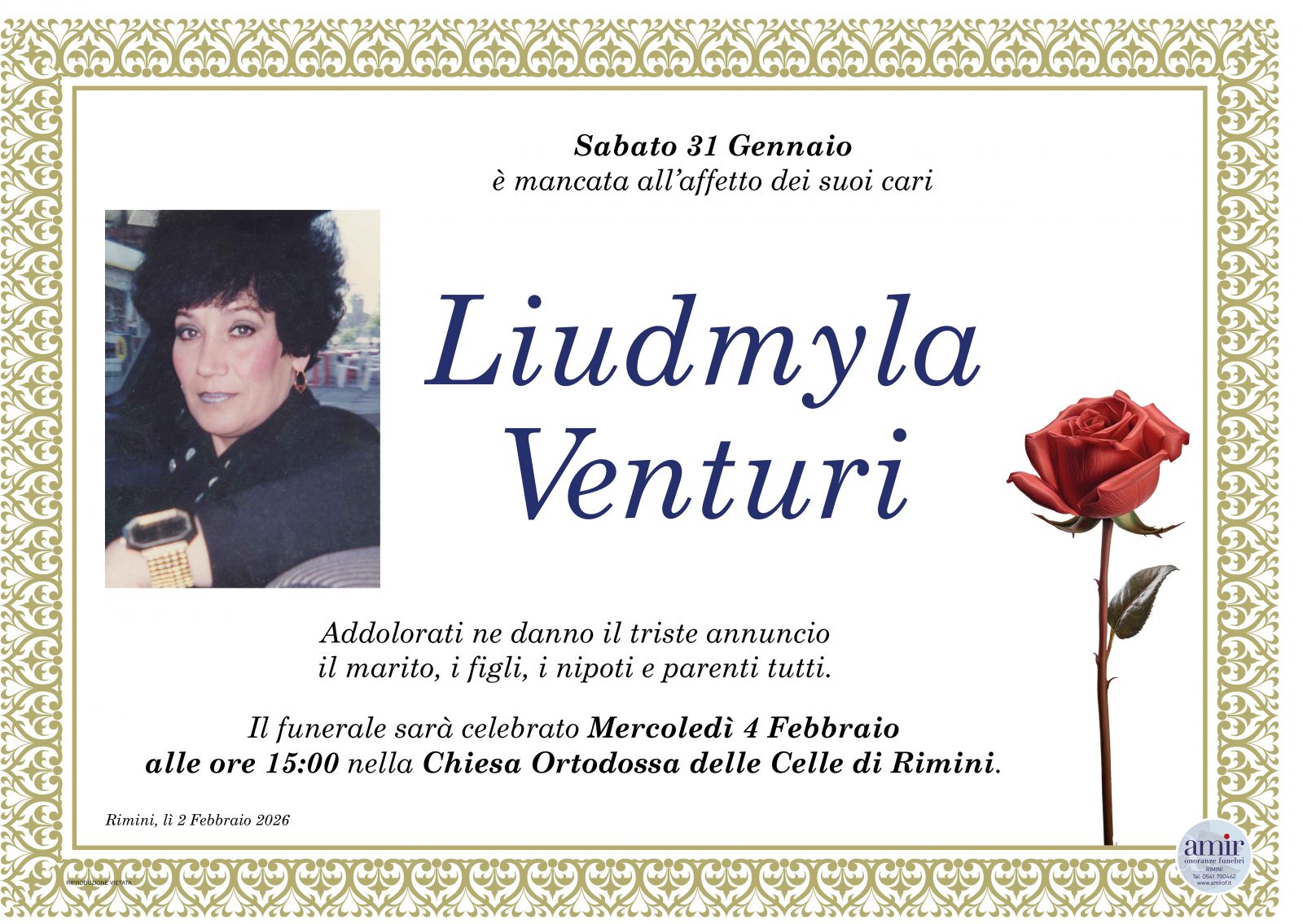 LIUDMYLA VENTURI
