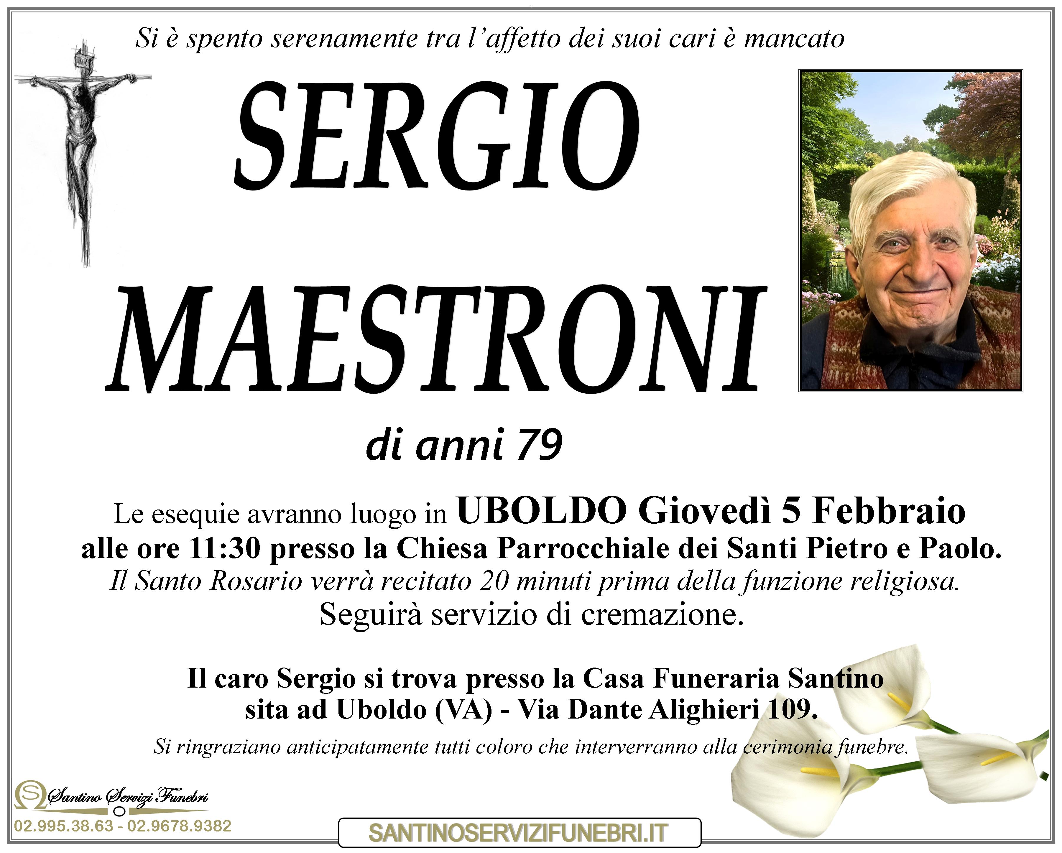 SERGIO MAESTRONI