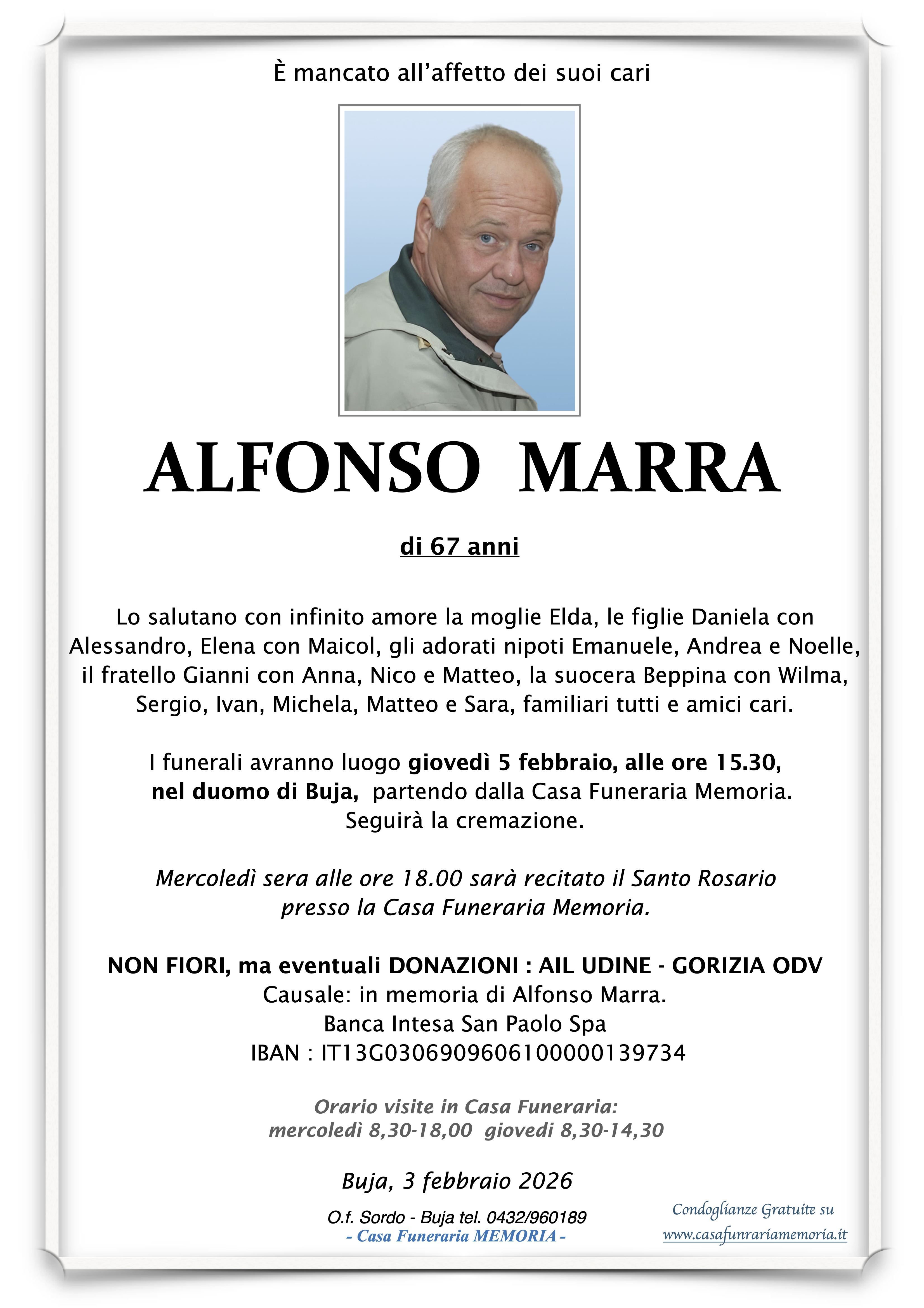 ALFONSO MARRA
