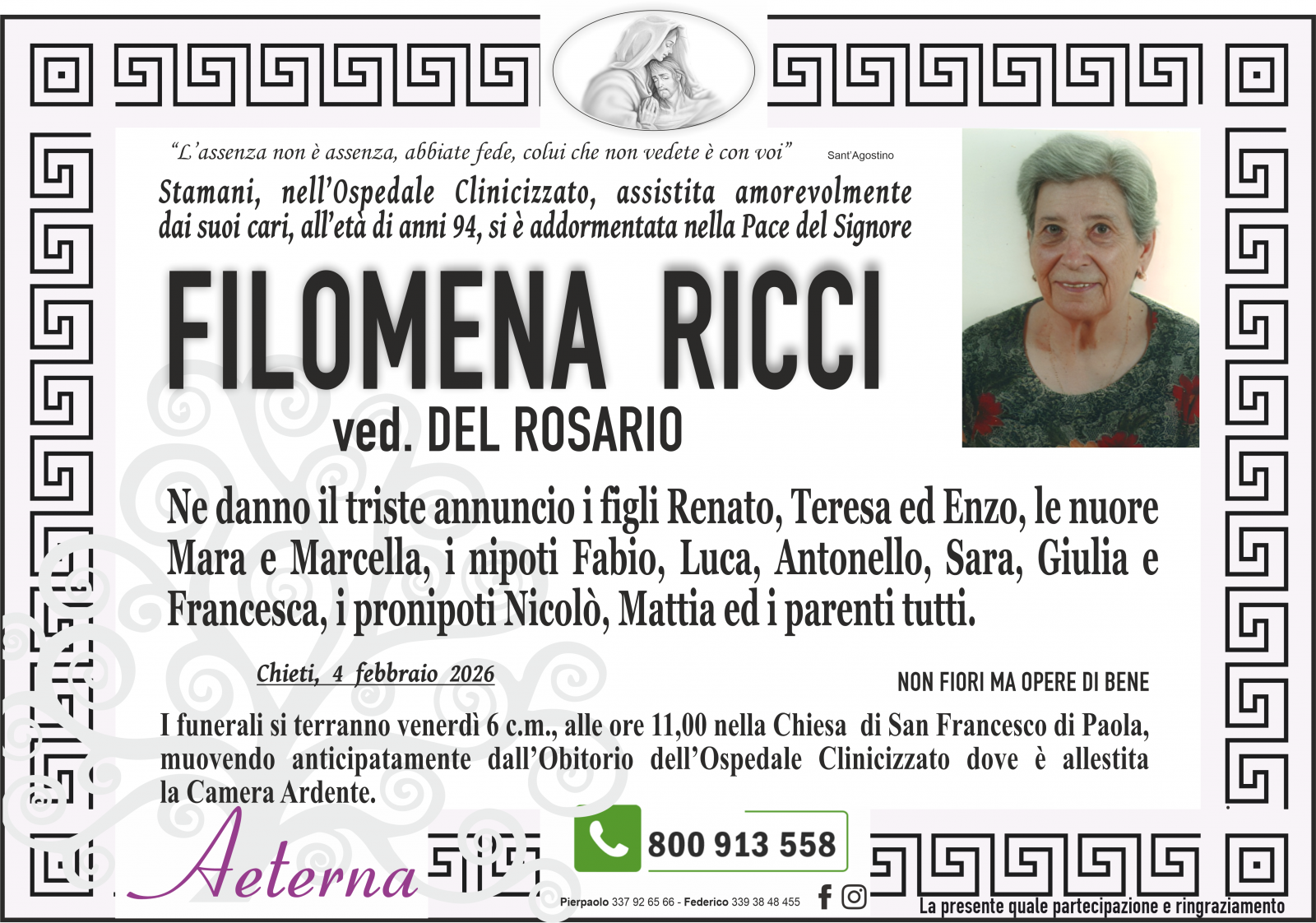 FILOMENA RICCI