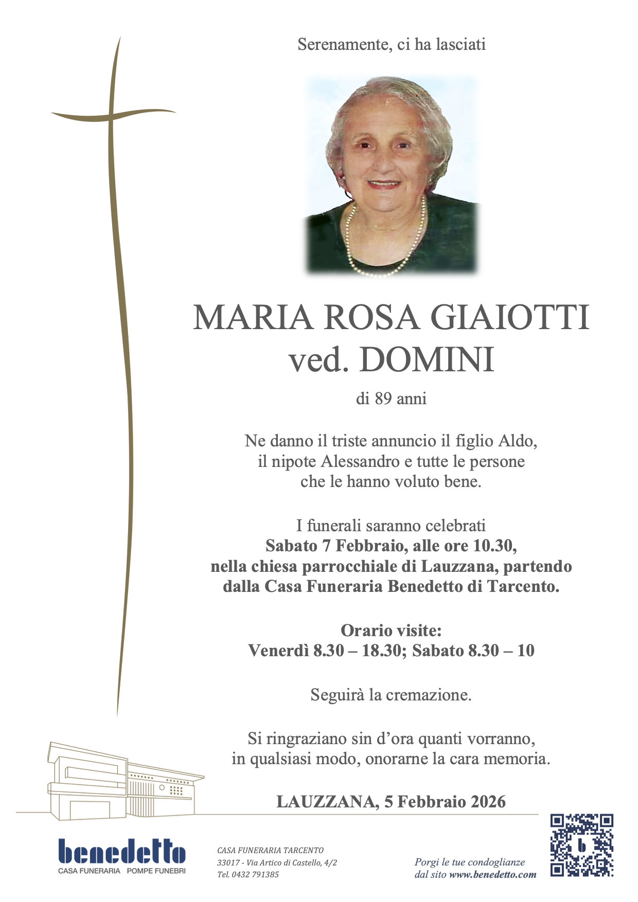 MARIA ROSA GIAIOTTI