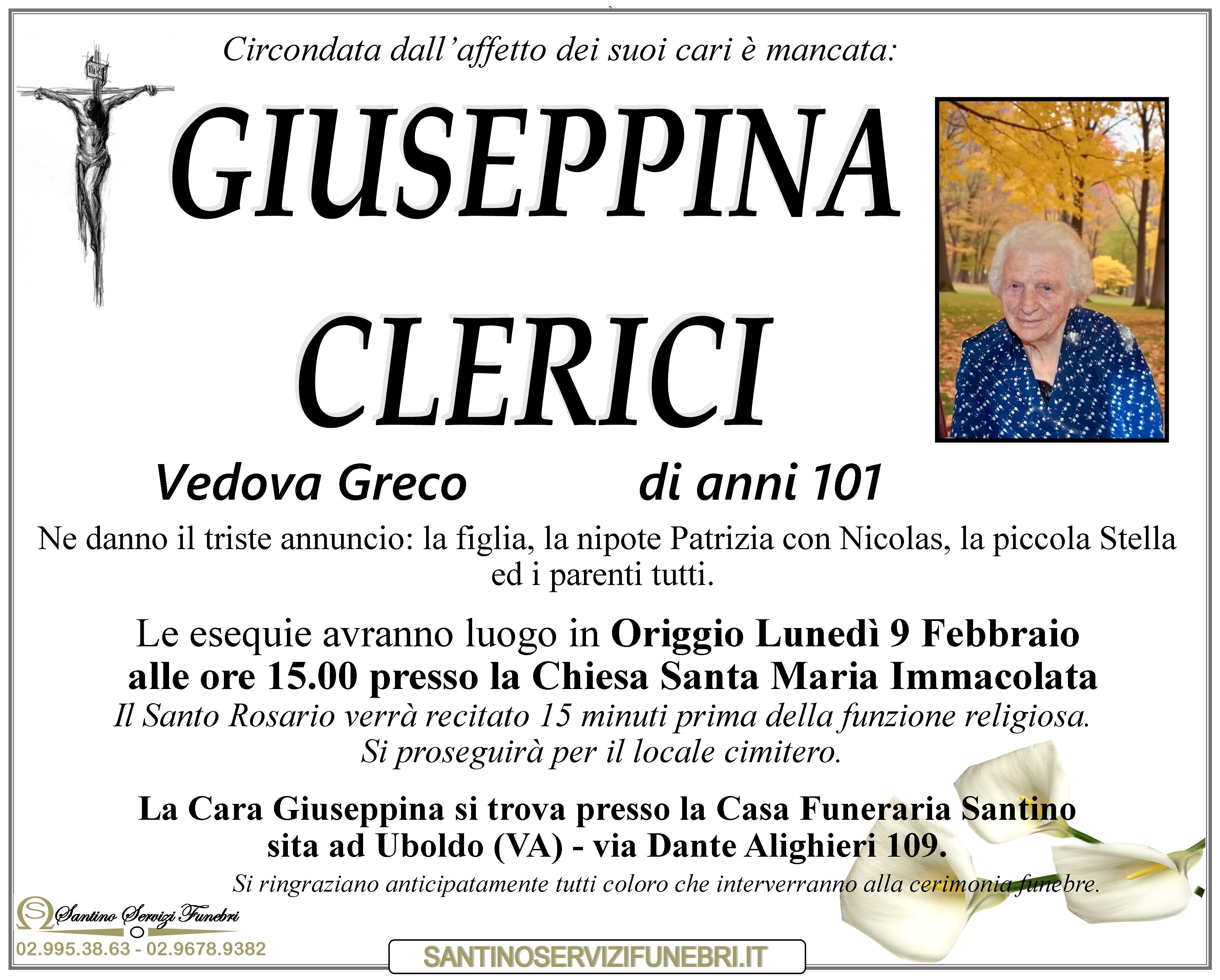 GIUSEPPINA CLERICI