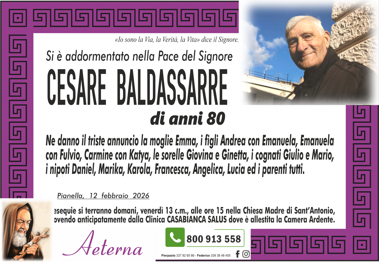 CESARE BALDASSARRE